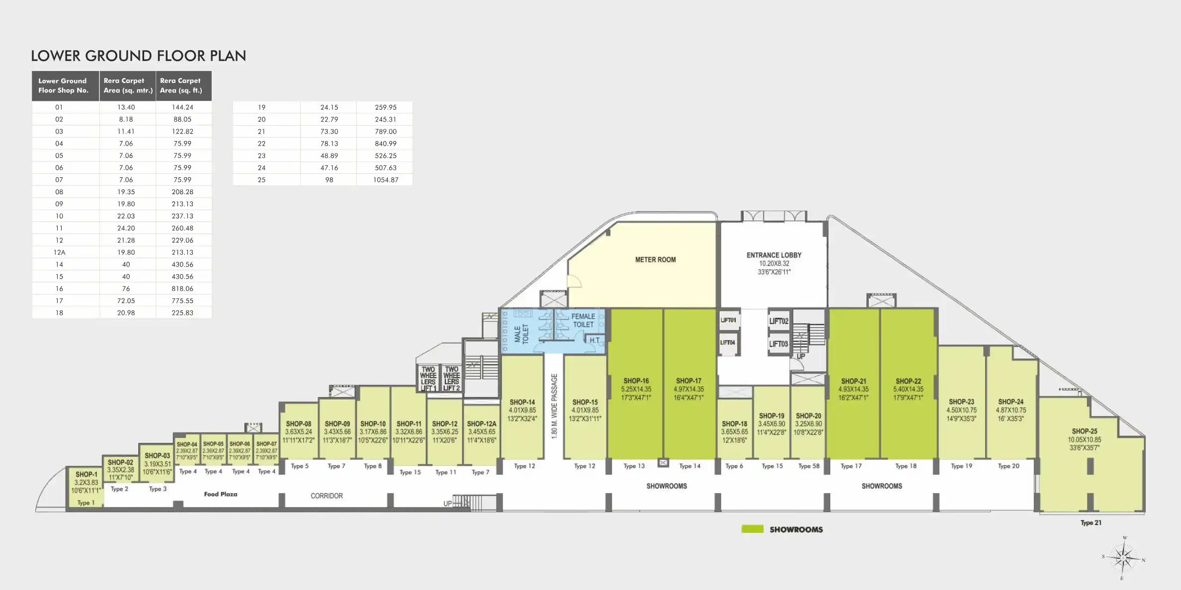 Gera Imperium Alpha Floor Plans & Layout