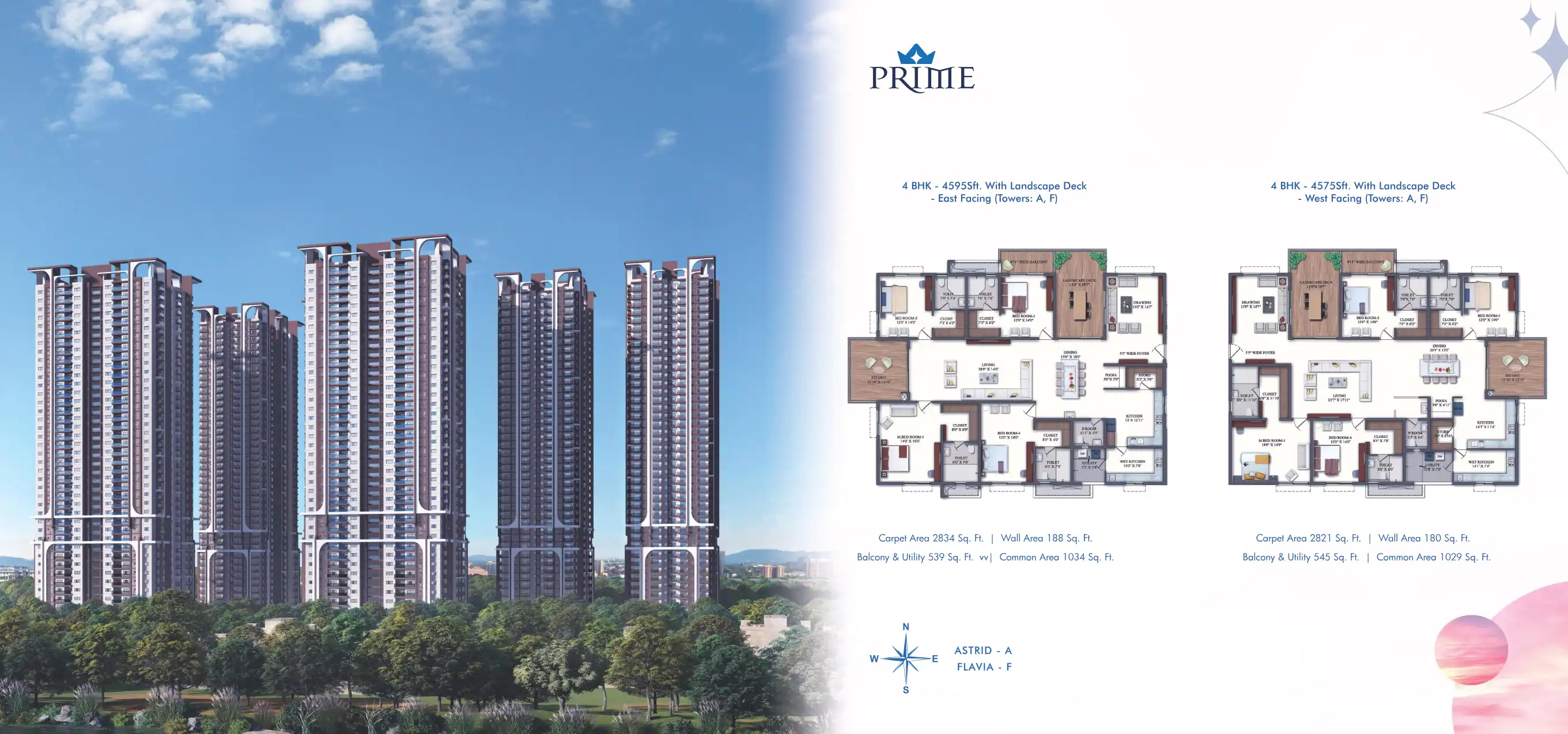 Rajapushpa Pristinia Floor Plans & Layout