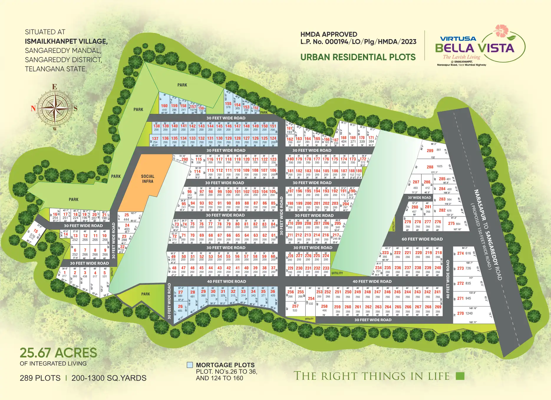 Bhel Vista Floor Plans & Layout
