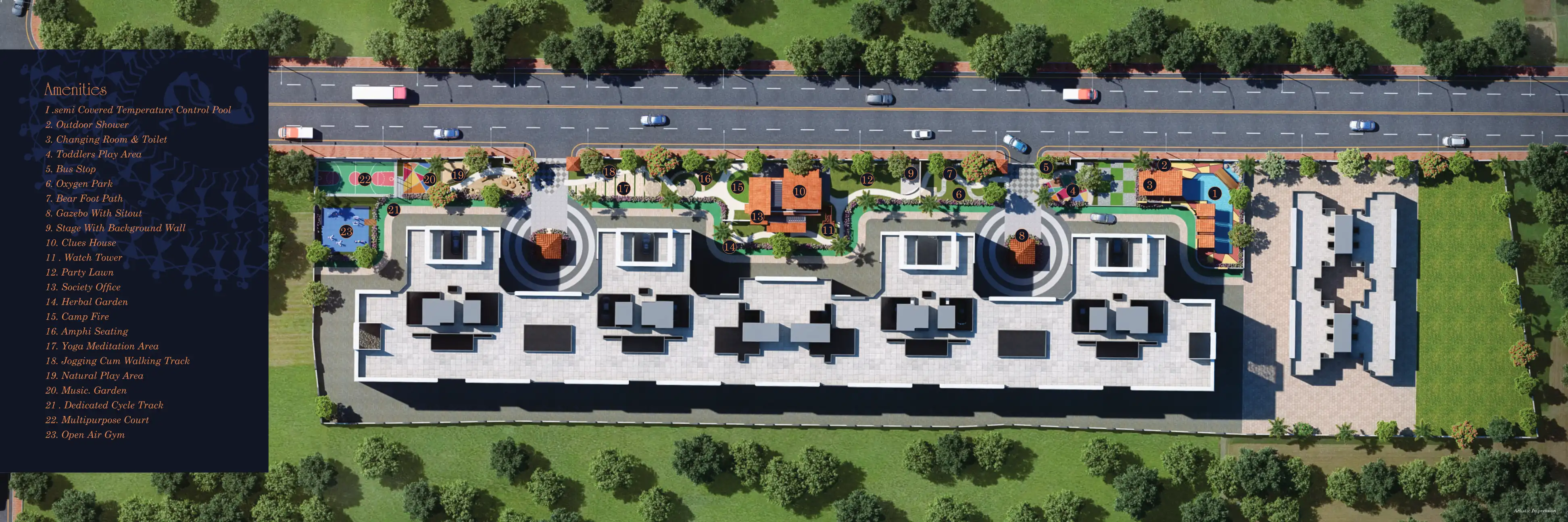 Basil Mondale Floor Plans & Layout