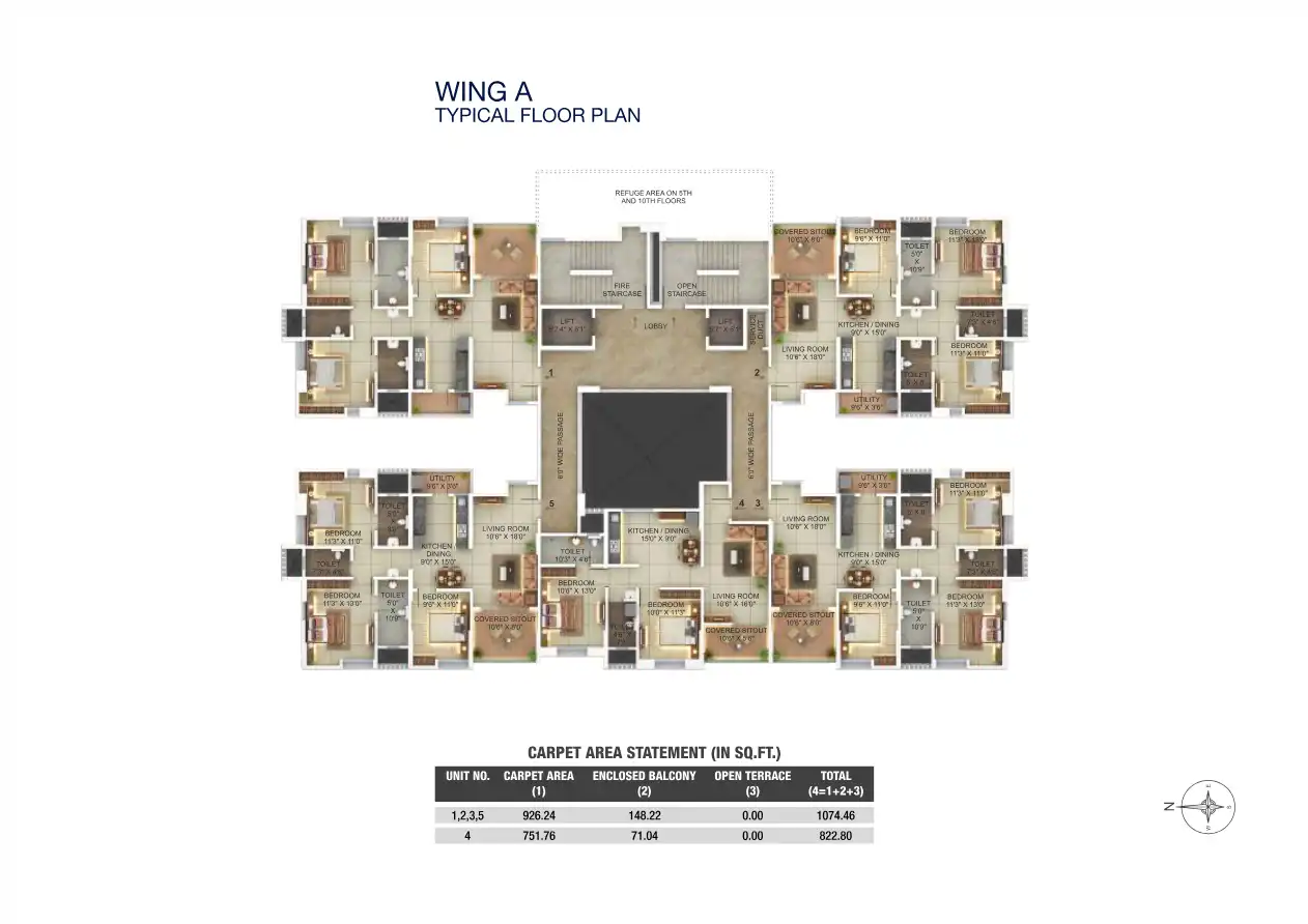 Riverdale Residency Floor Plans & Layout