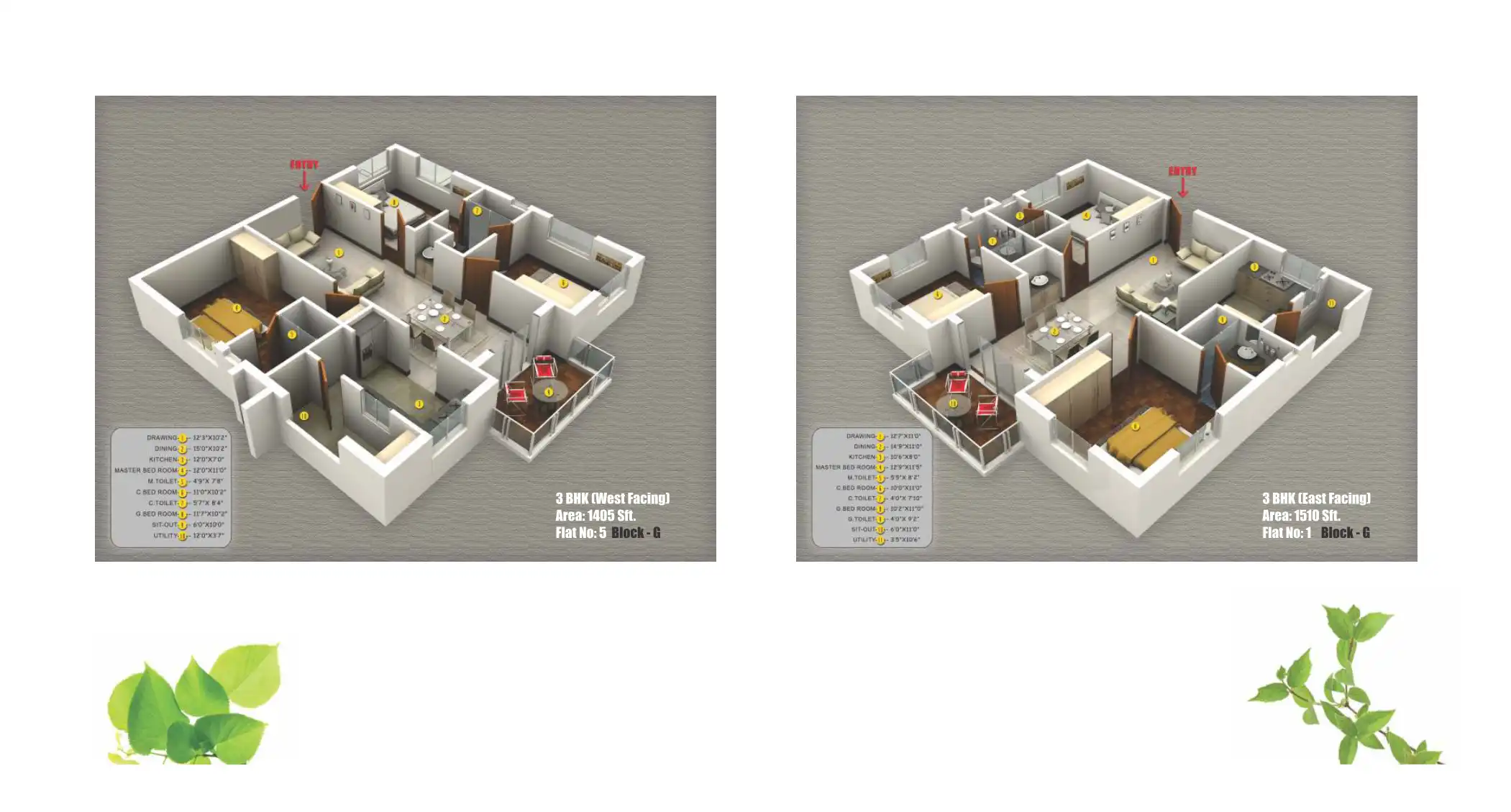 Accurate Wind Chimes Floor Plans & Layout