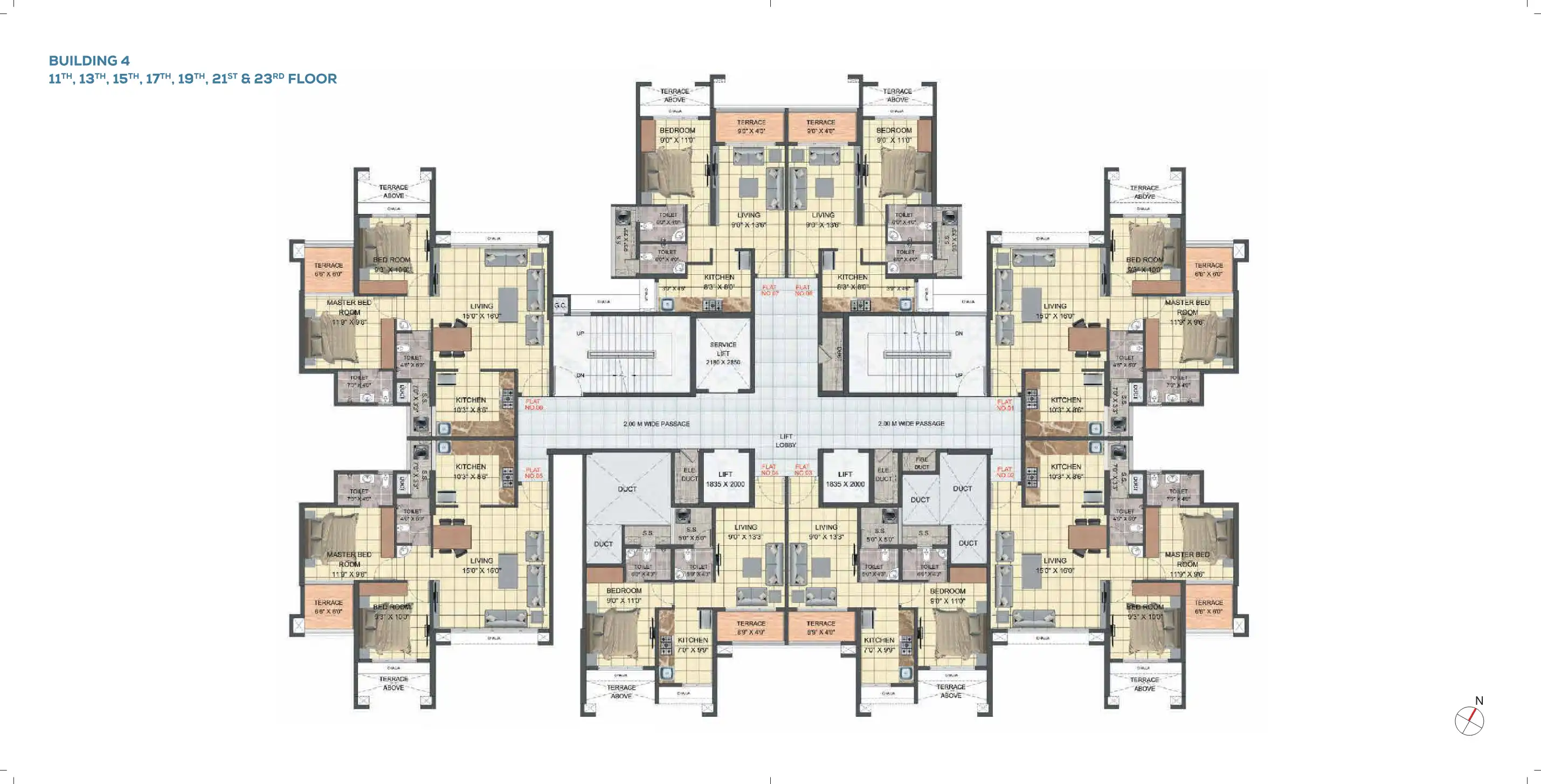 Belle Vue Floor Plans & Layout