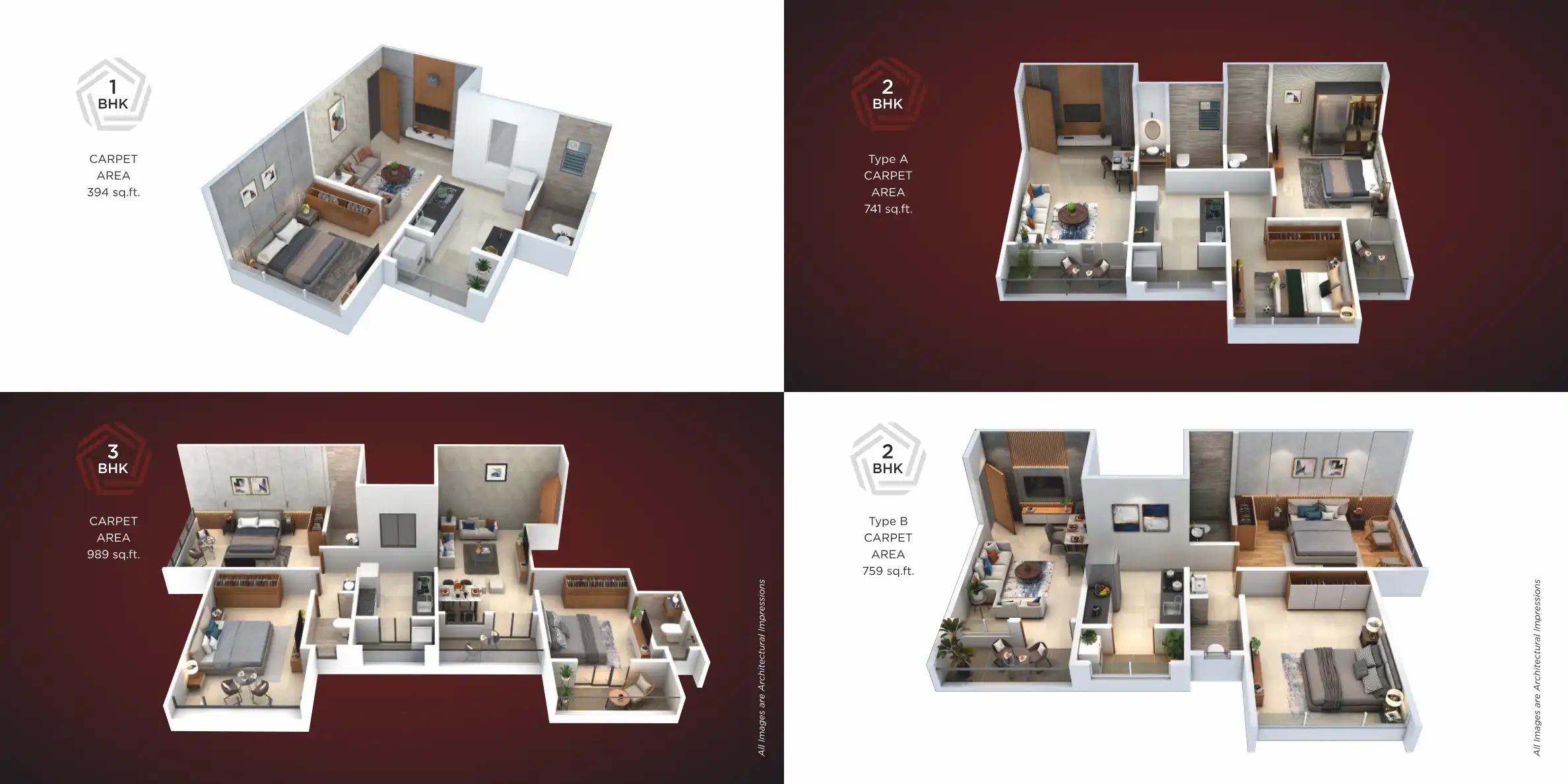 Pentagon Floor Plans & Layout