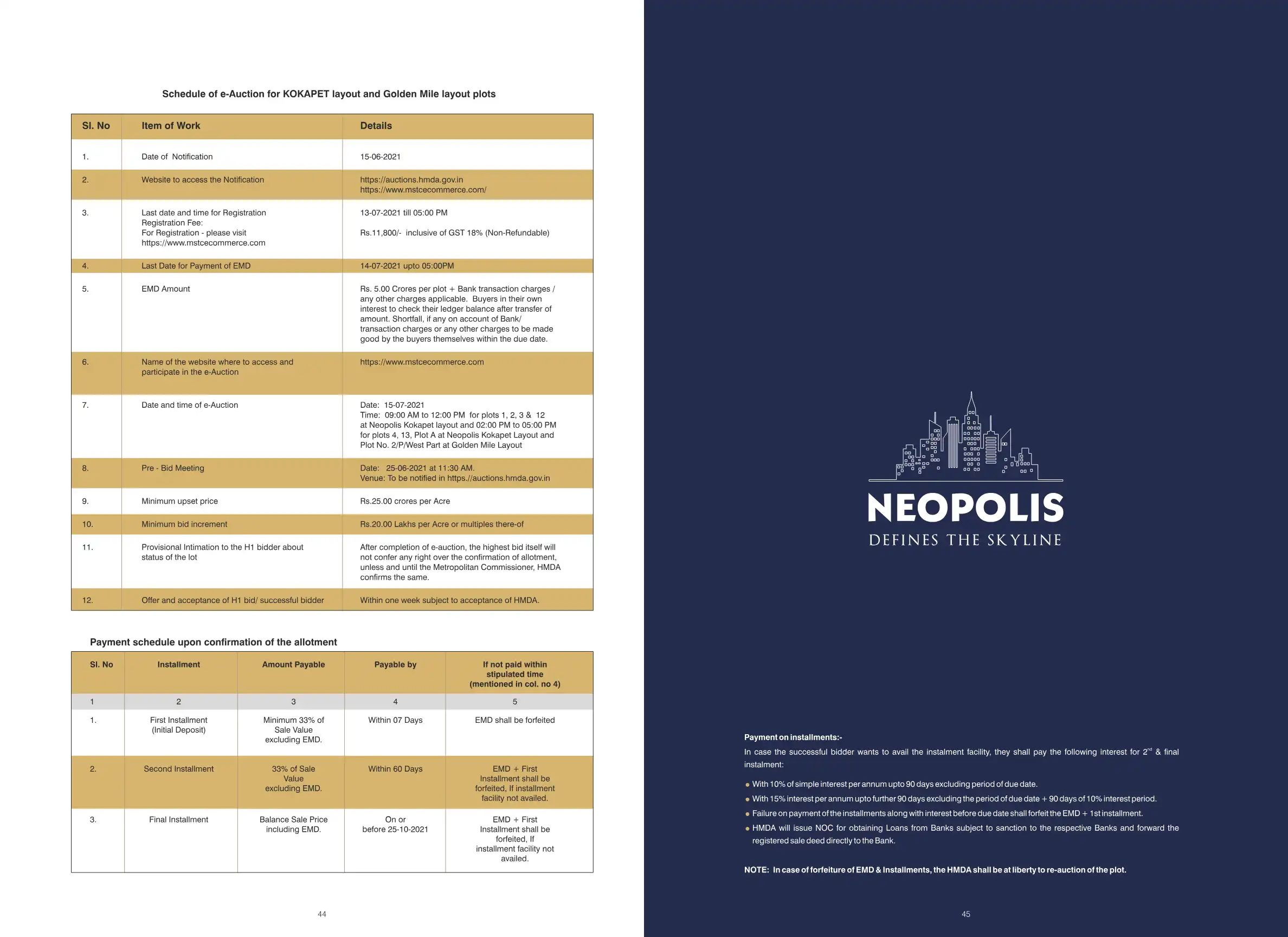 Neopolis Floor Plans & Layout