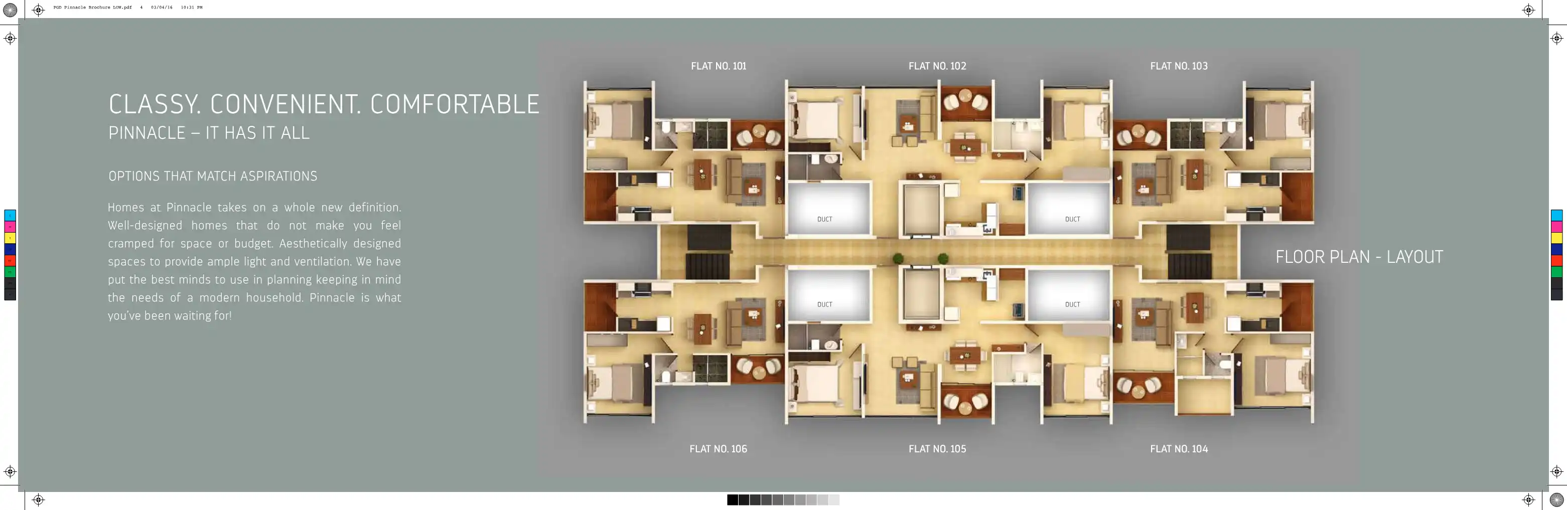 Pgd Pinnacle Floor Plans & Layout