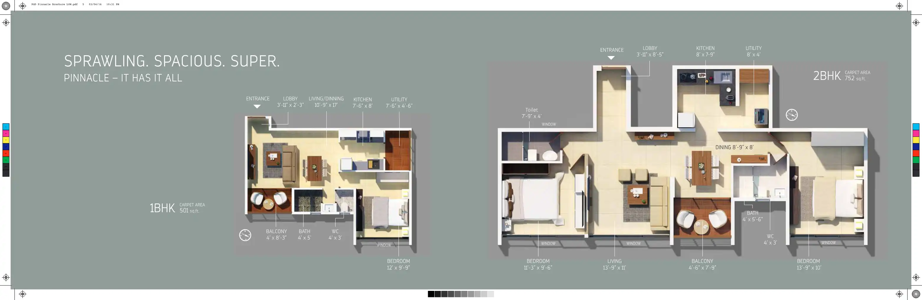Pgd Pinnacle Floor Plans & Layout