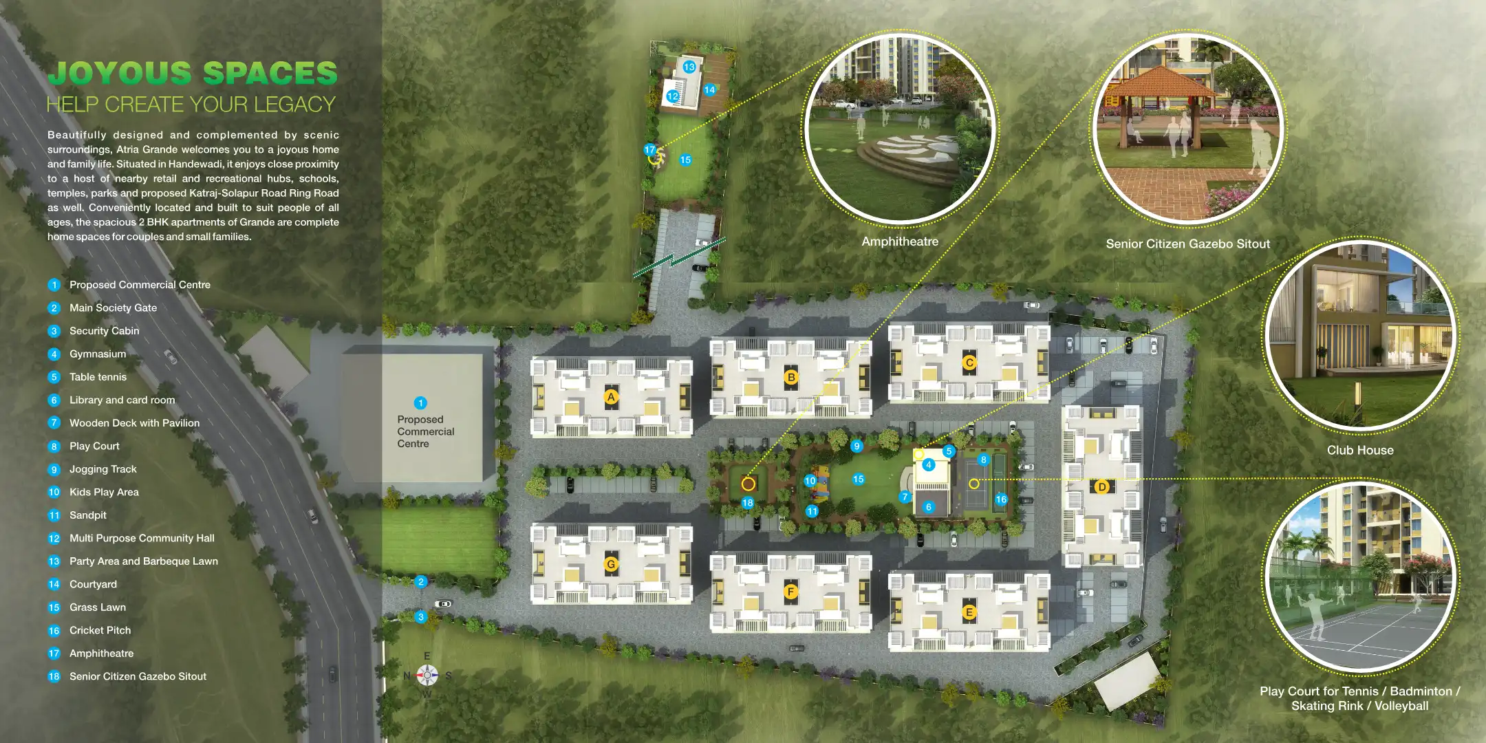 Atria Grande Floor Plans & Layout