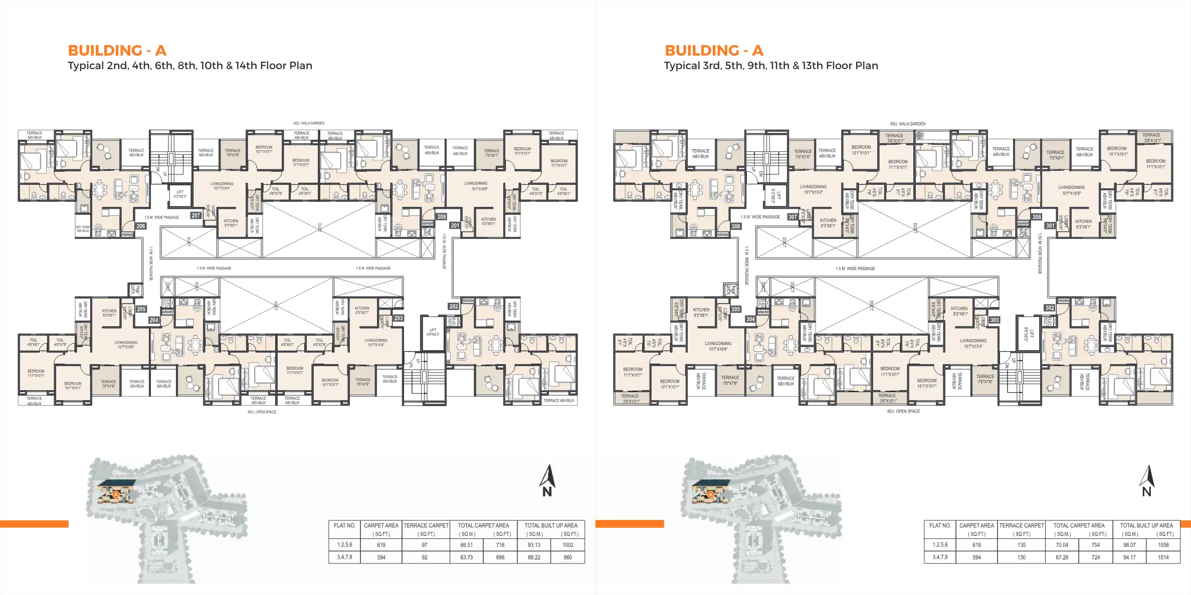Aishwaryam Courtyard II Floor Plans & Layout