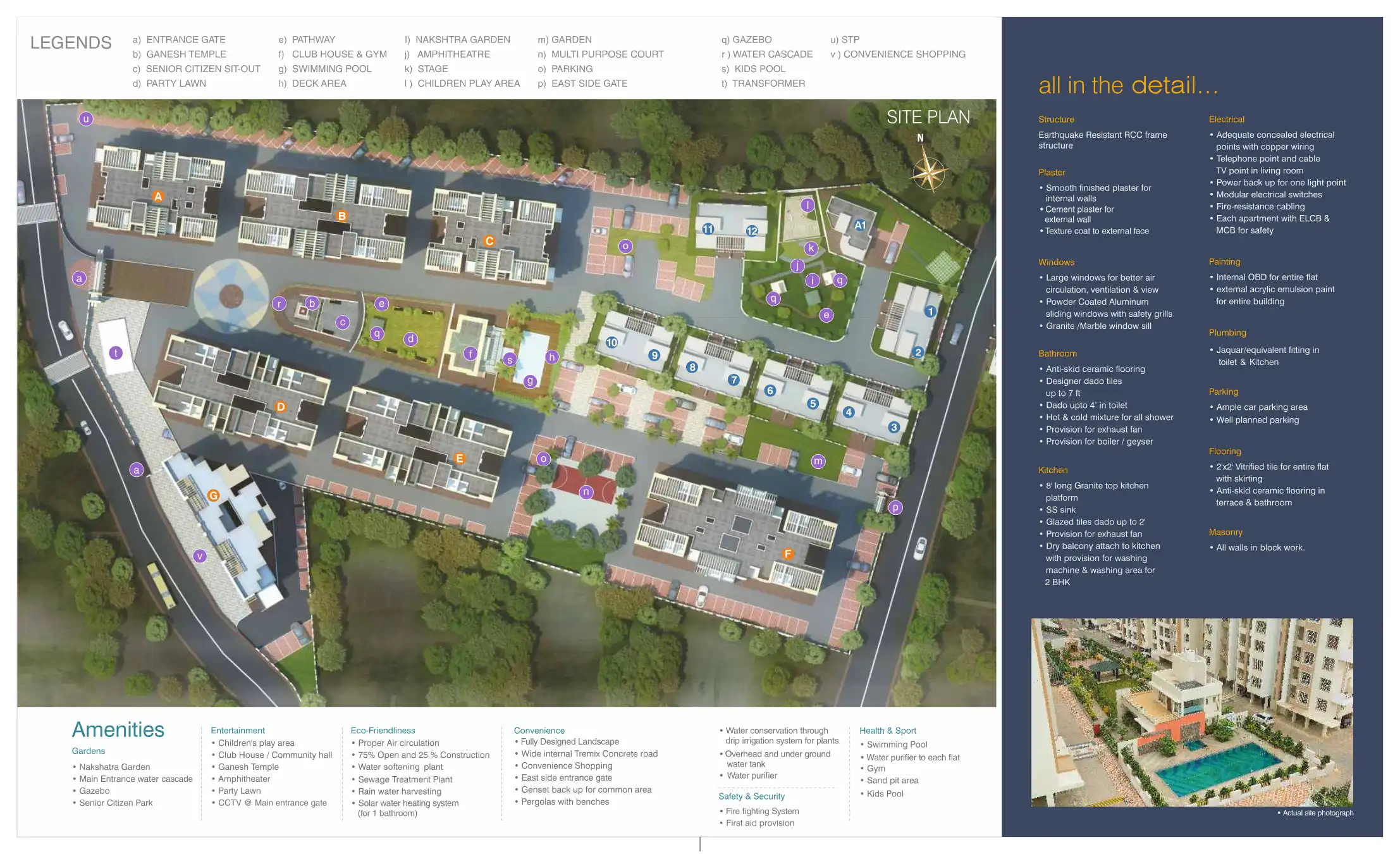 Splendour County Wagholi Floor Plans & Layout
