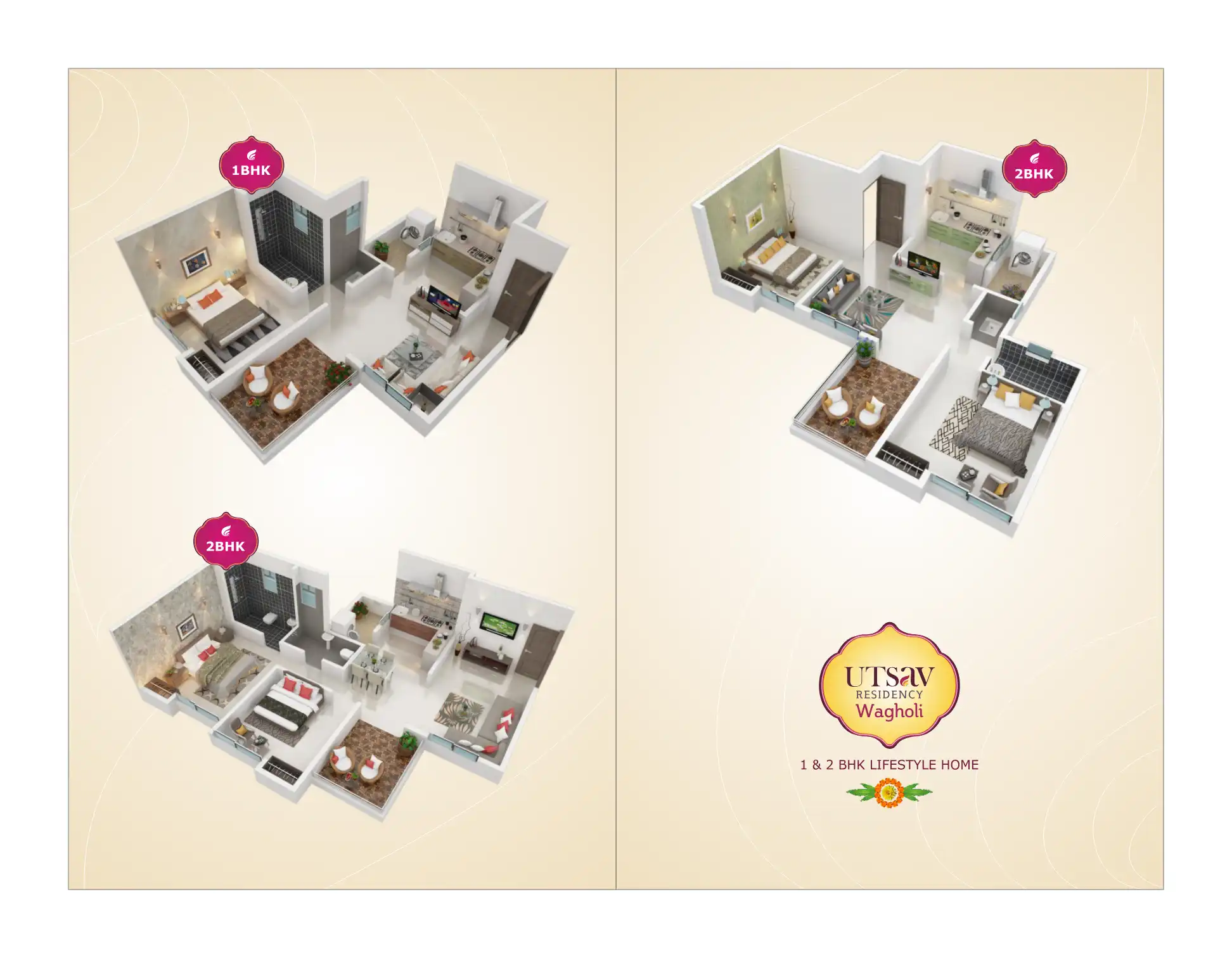 Utsav Residency Floor Plans & Layout