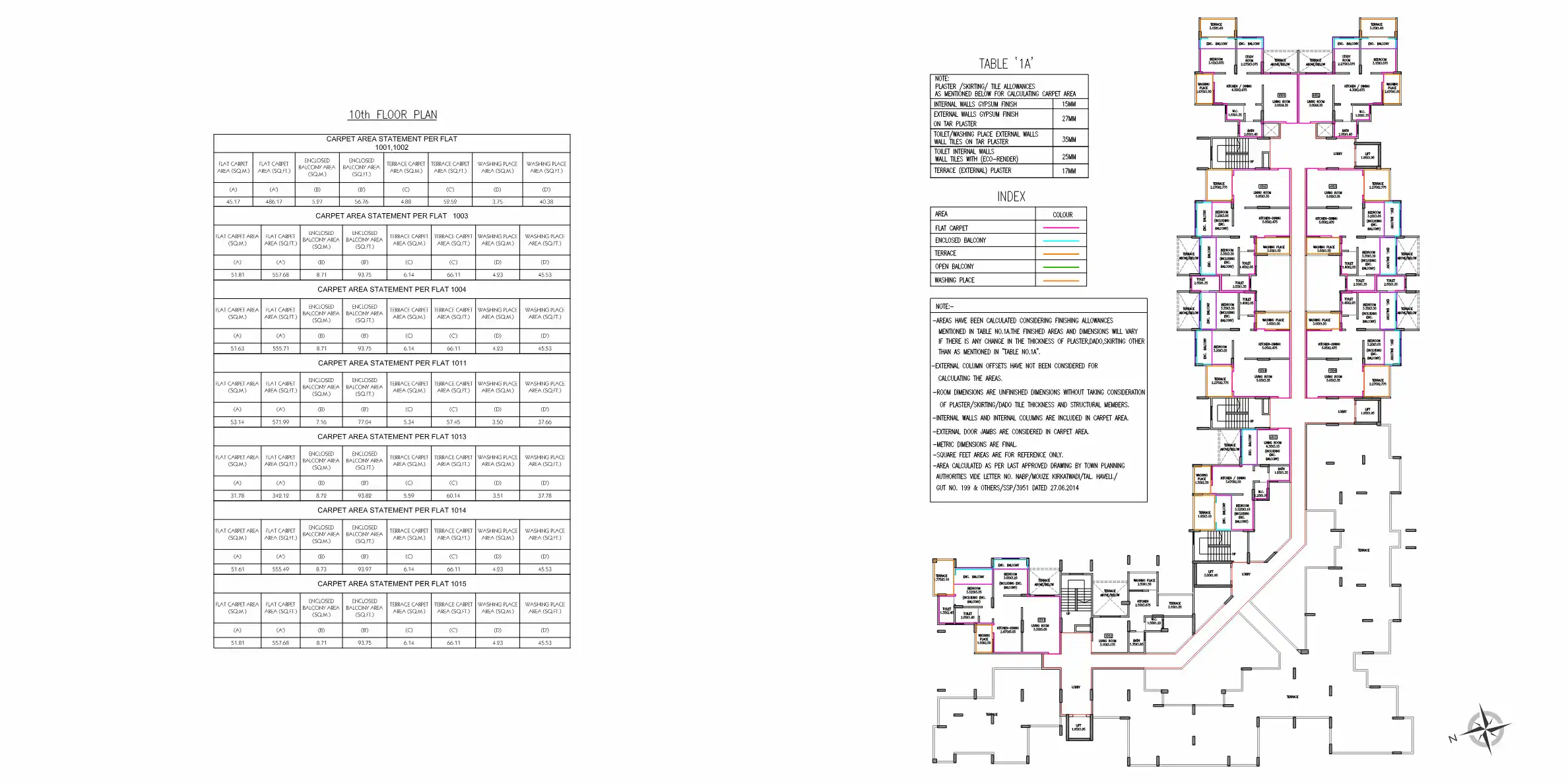 Kalpak Homes Kirkatwadi Floor Plans & Layout