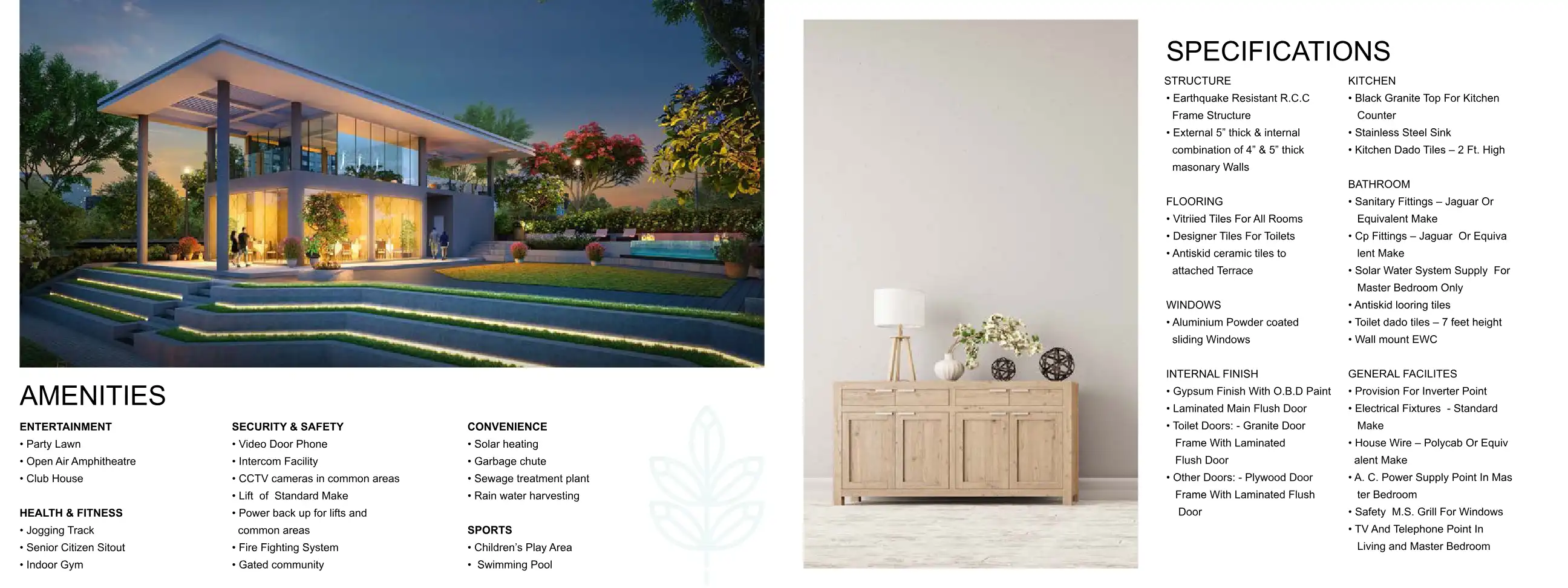 Sarisha Floor Plans & Layout