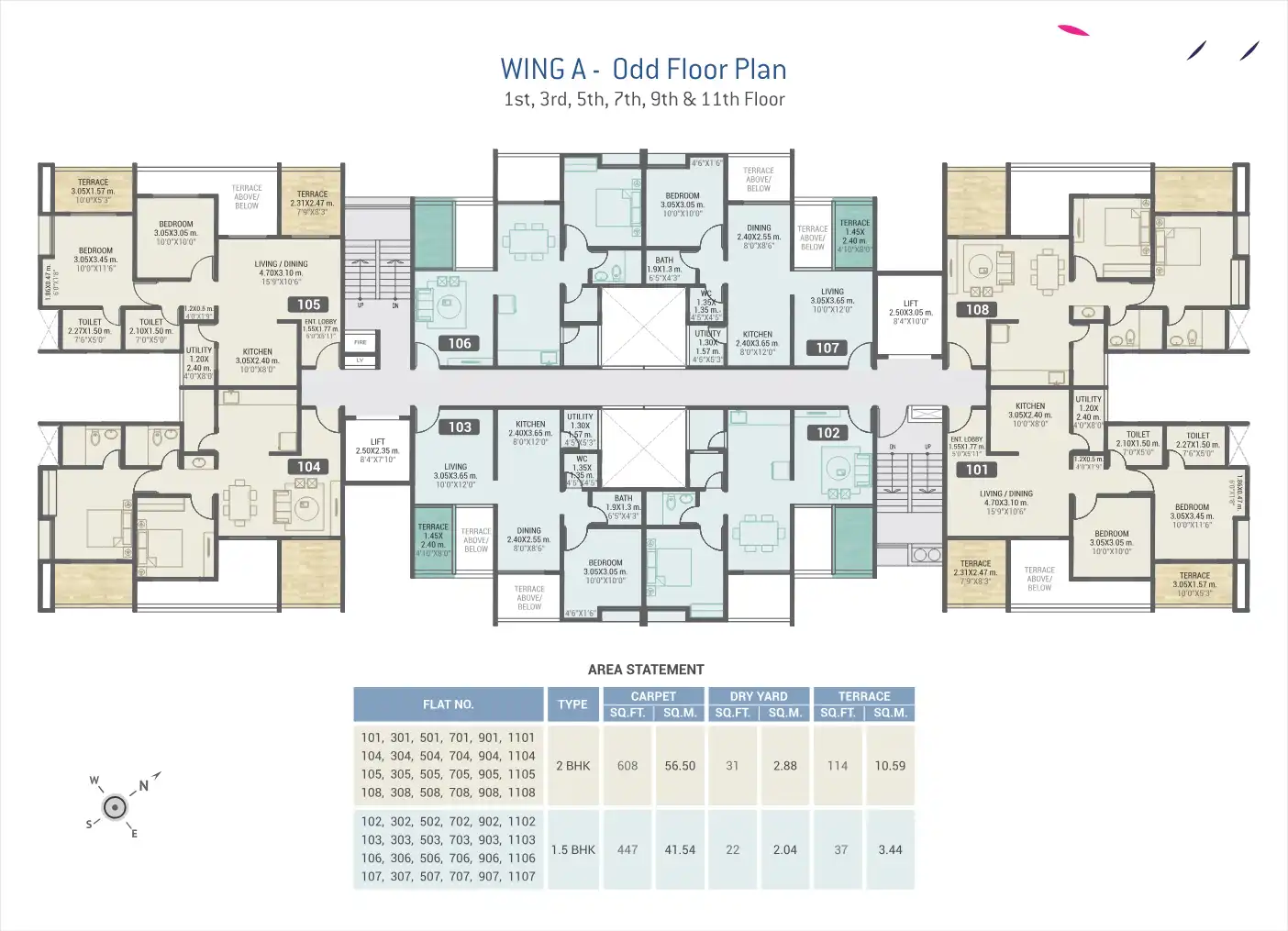 Urban Rise Floor Plans & Layout