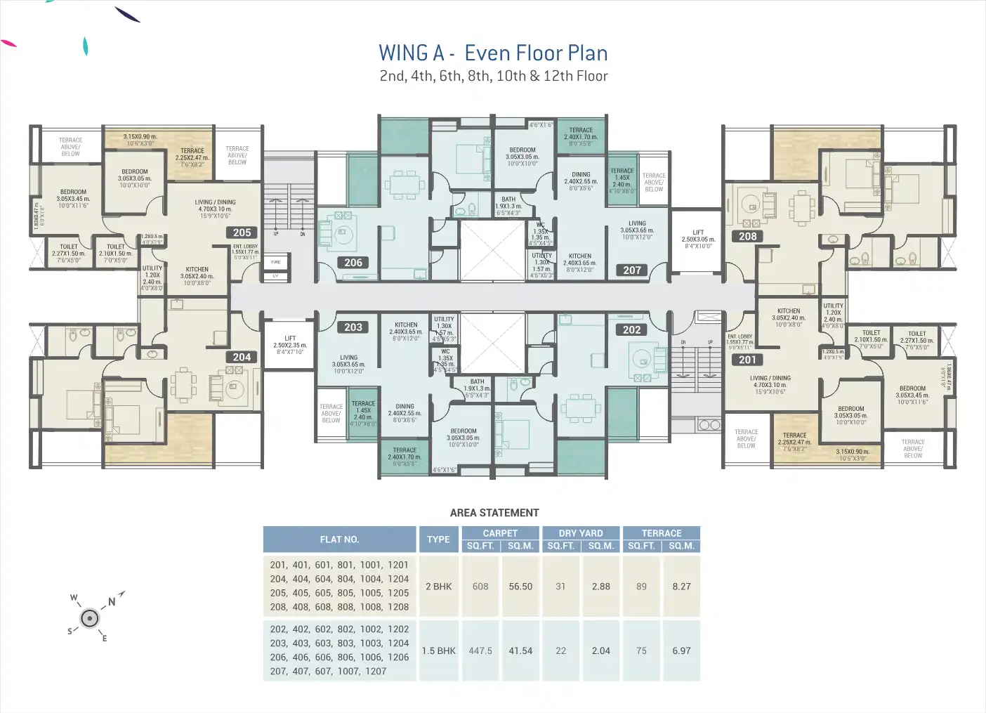 Urban Rise Floor Plans & Layout