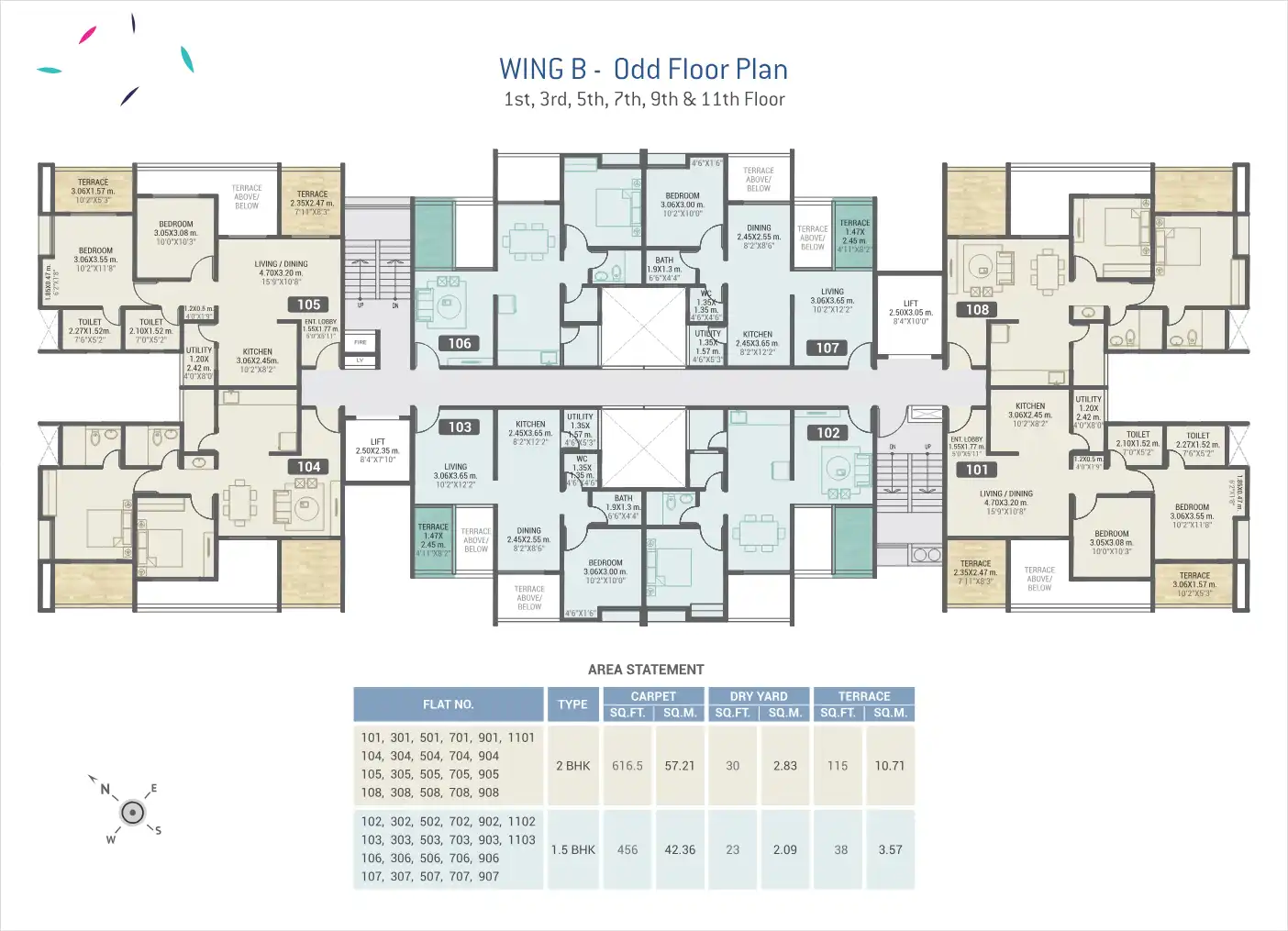 Urban Rise Floor Plans & Layout