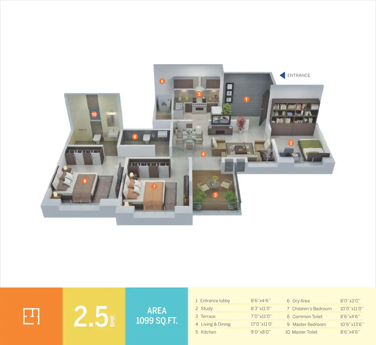 Life Montage Floor Plans & Layout