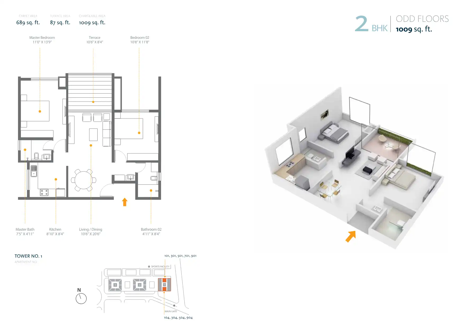 Skyi Manas Lake Floor Plans & Layout