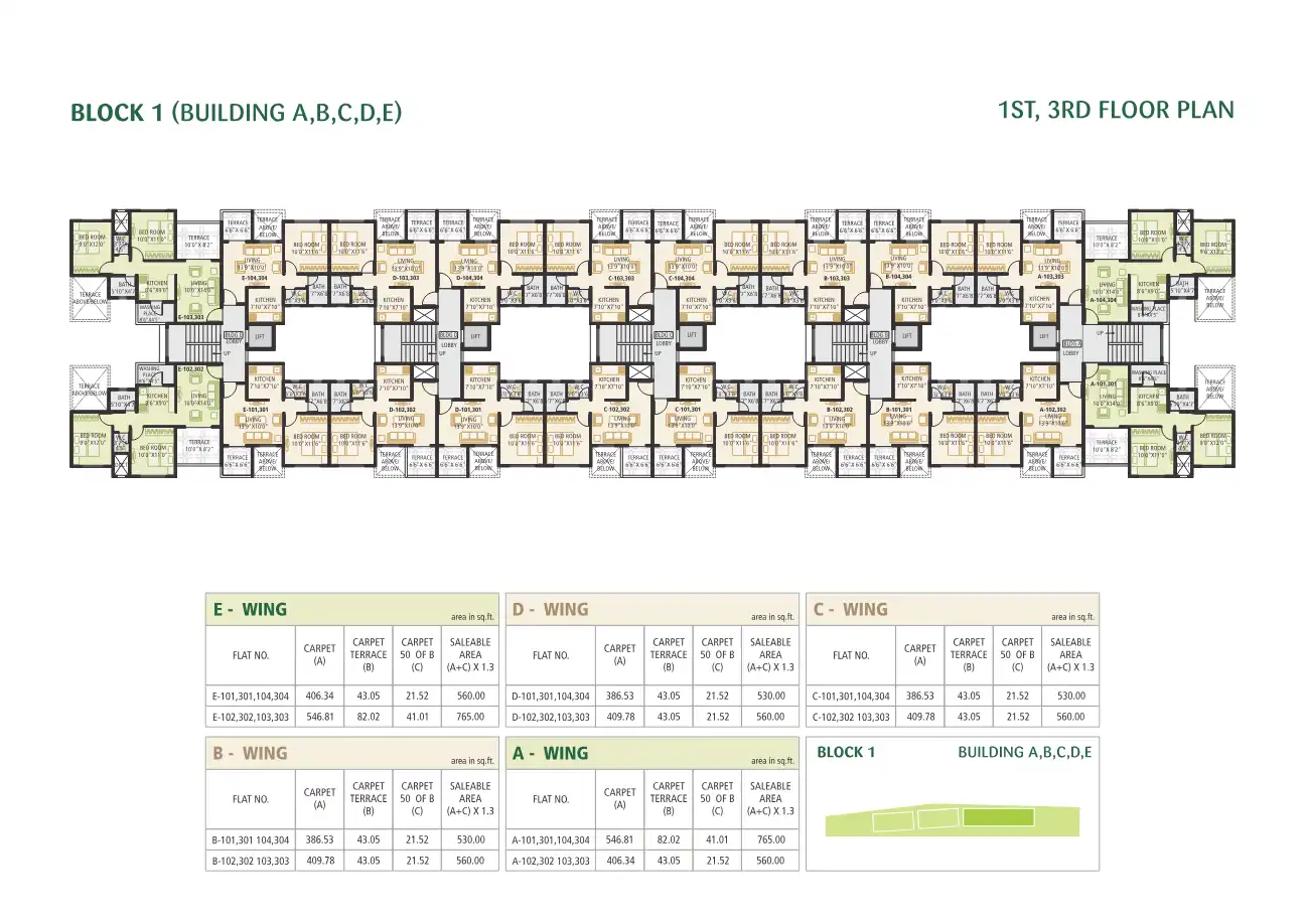 Urbangram Chakan Floor Plans & Layout
