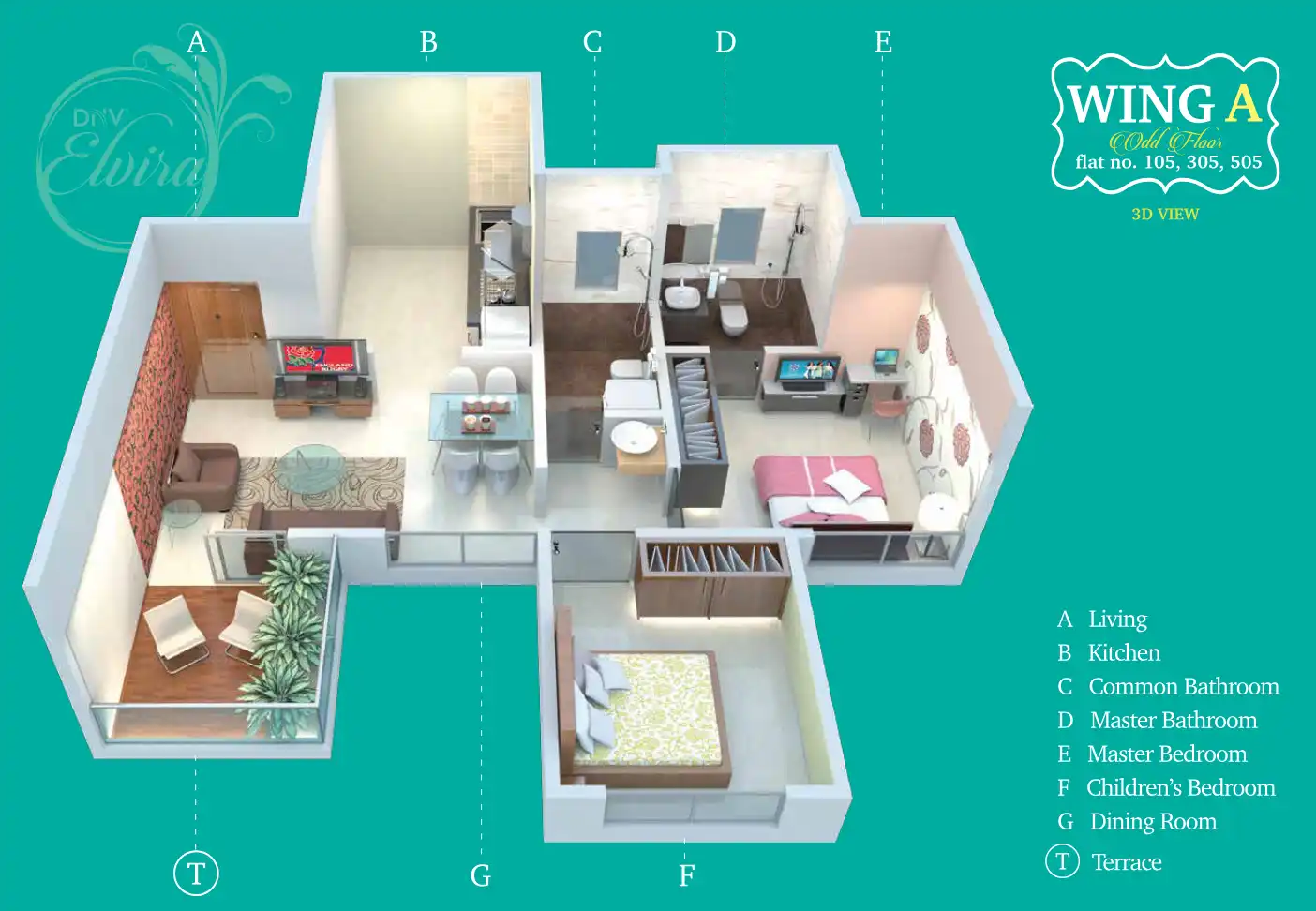 Dnv Elvira A Floor Plans & Layout