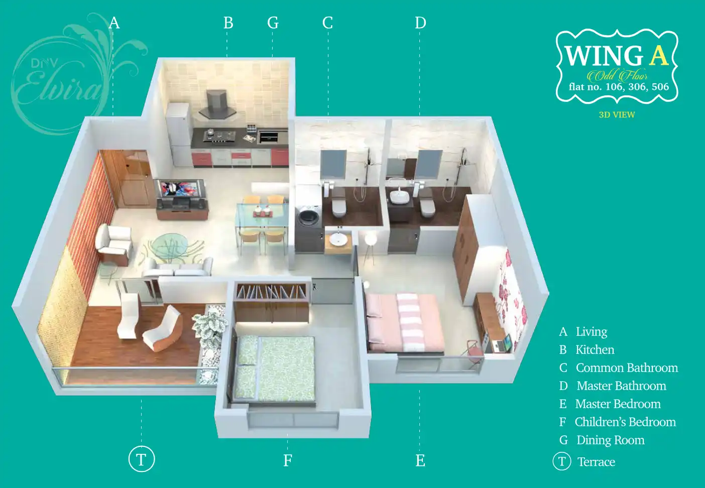 Dnv Elvira A Floor Plans & Layout