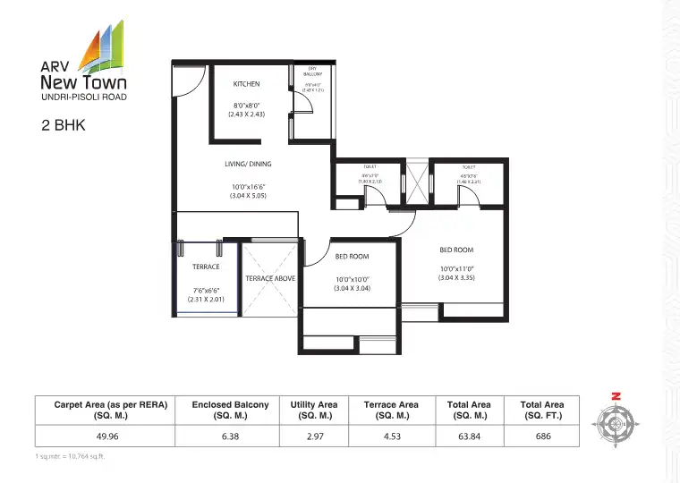 Arv Newtown Floor Plans & Layout