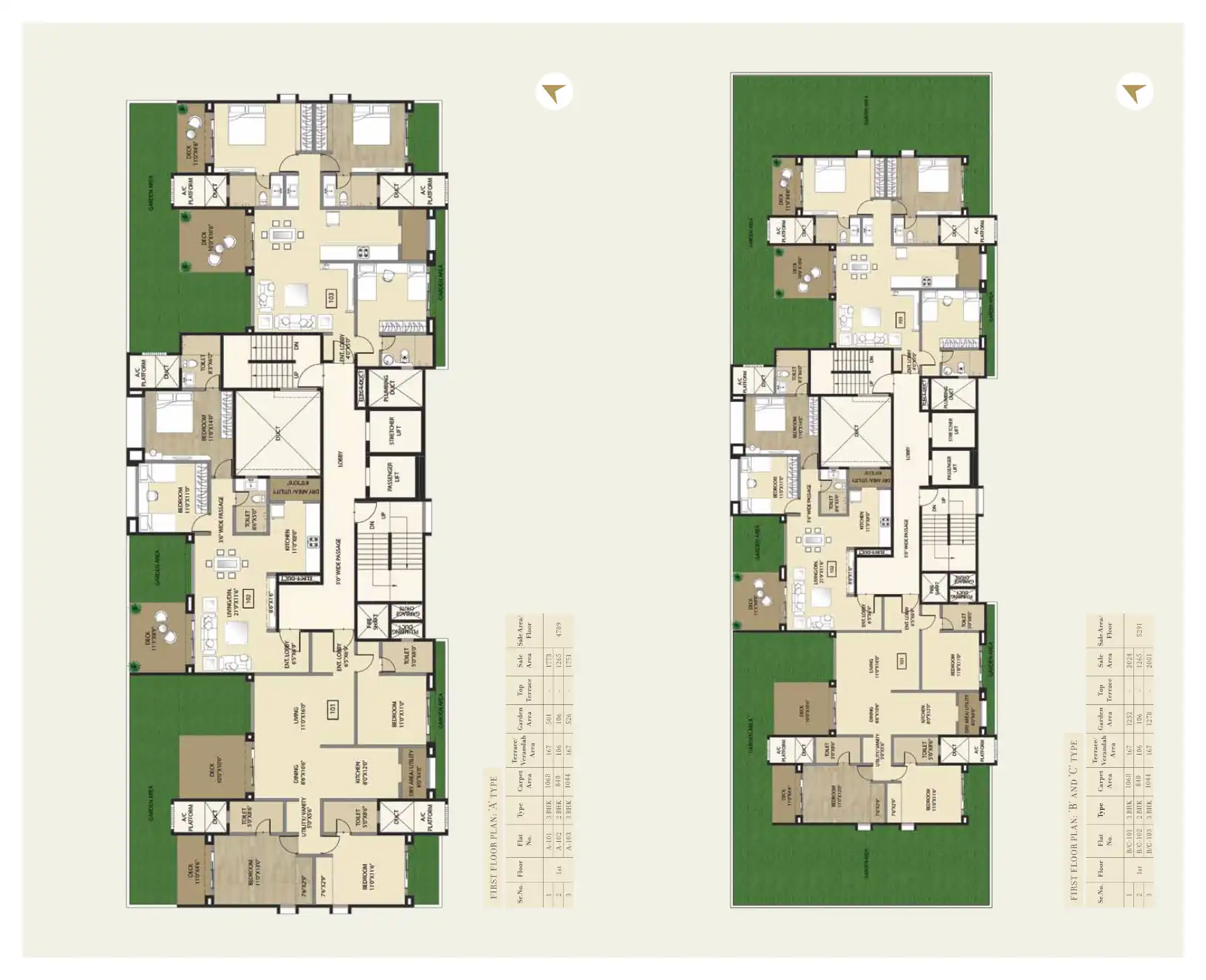 Glitterati II Floor Plans & Layout