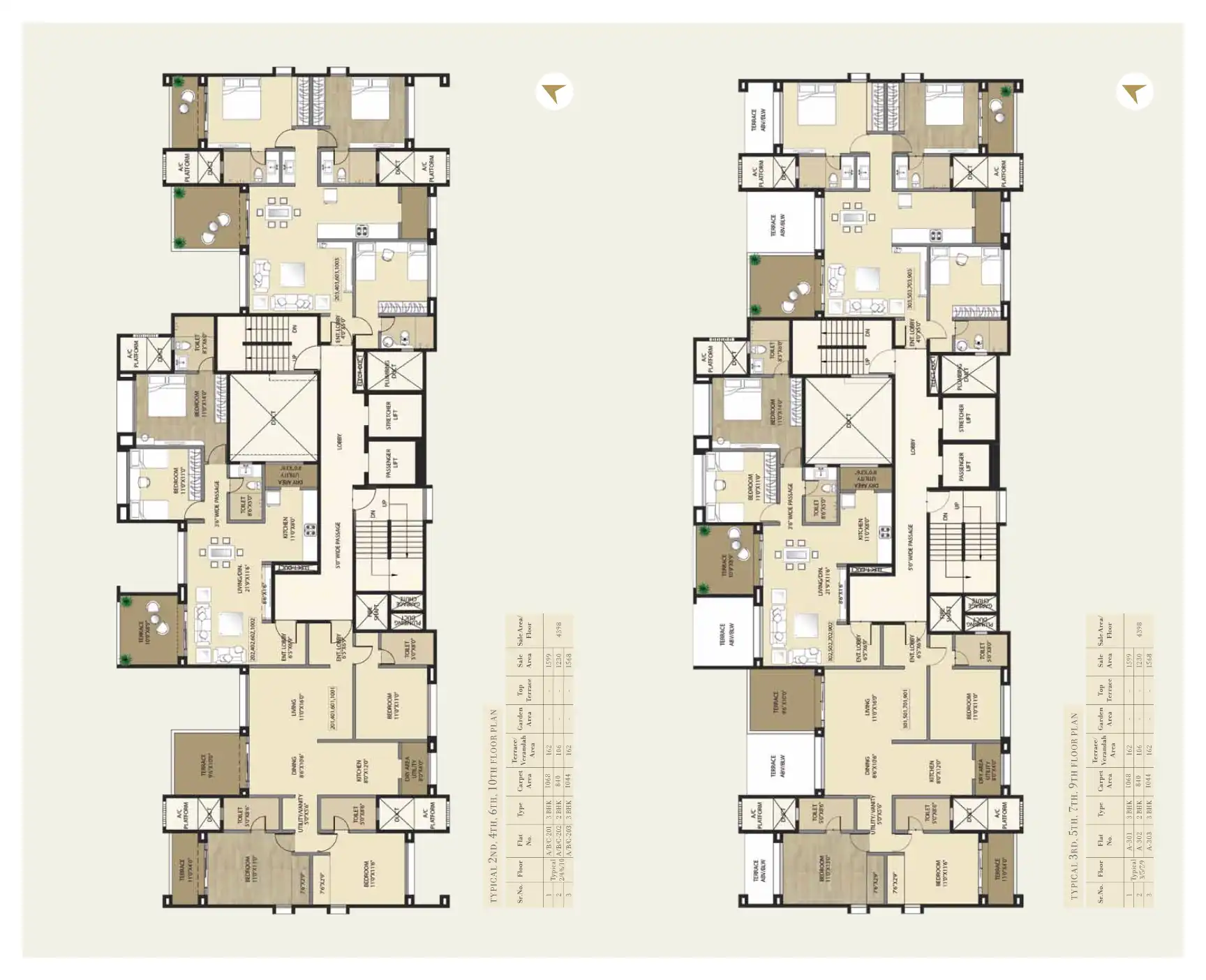 Glitterati II Floor Plans & Layout