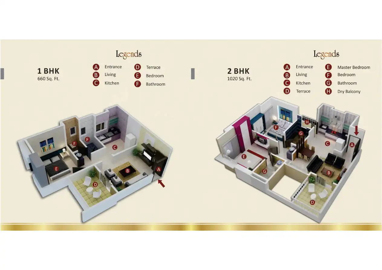 Setpal Palazzo Floor Plans & Layout