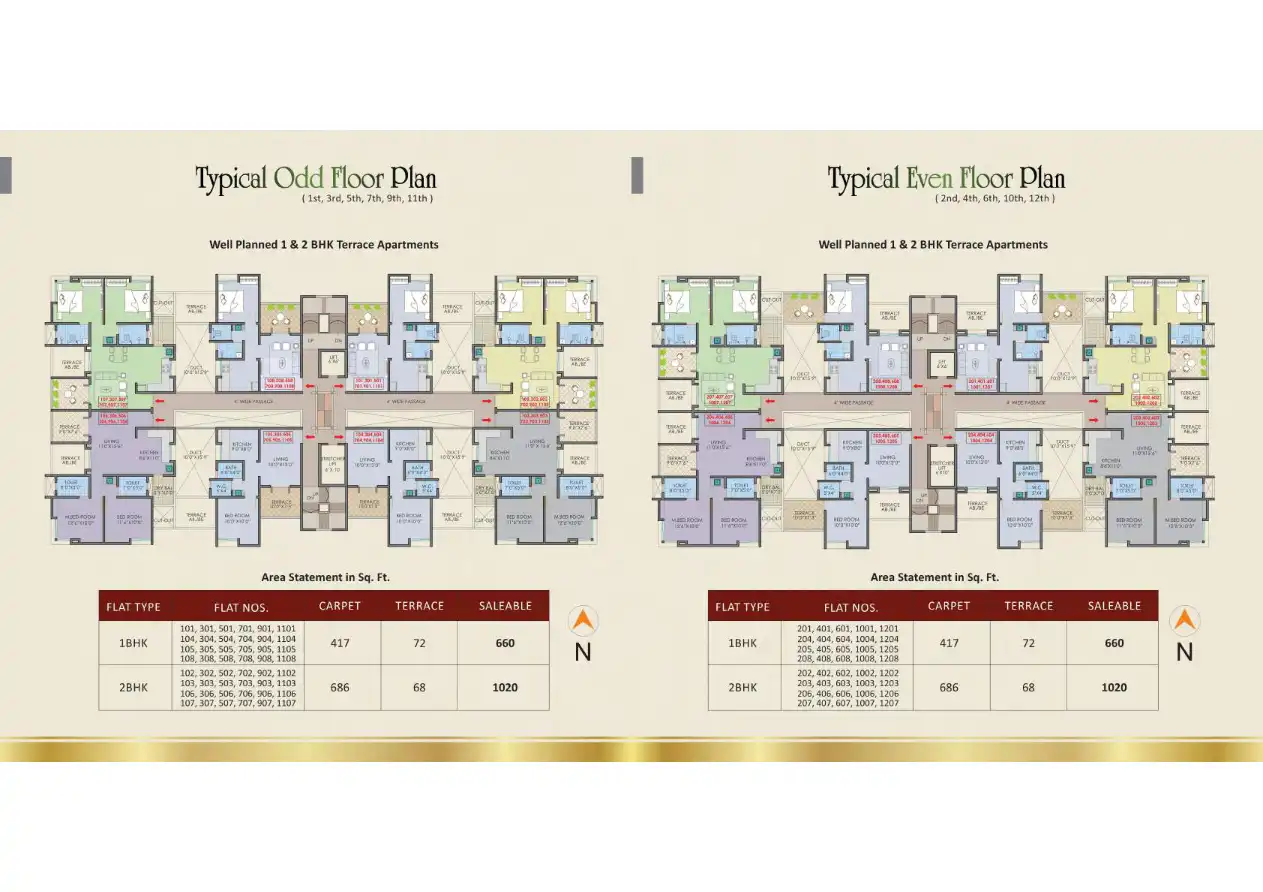 Setpal Palazzo Floor Plans & Layout