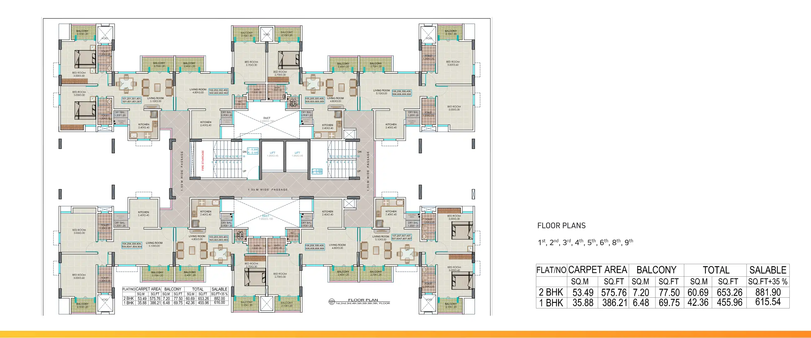 Rahul Eastview I Floor Plans & Layout