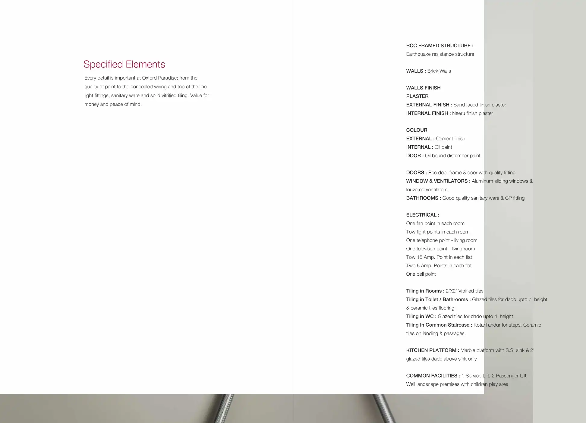 Oxford Paradise Floor Plans & Layout