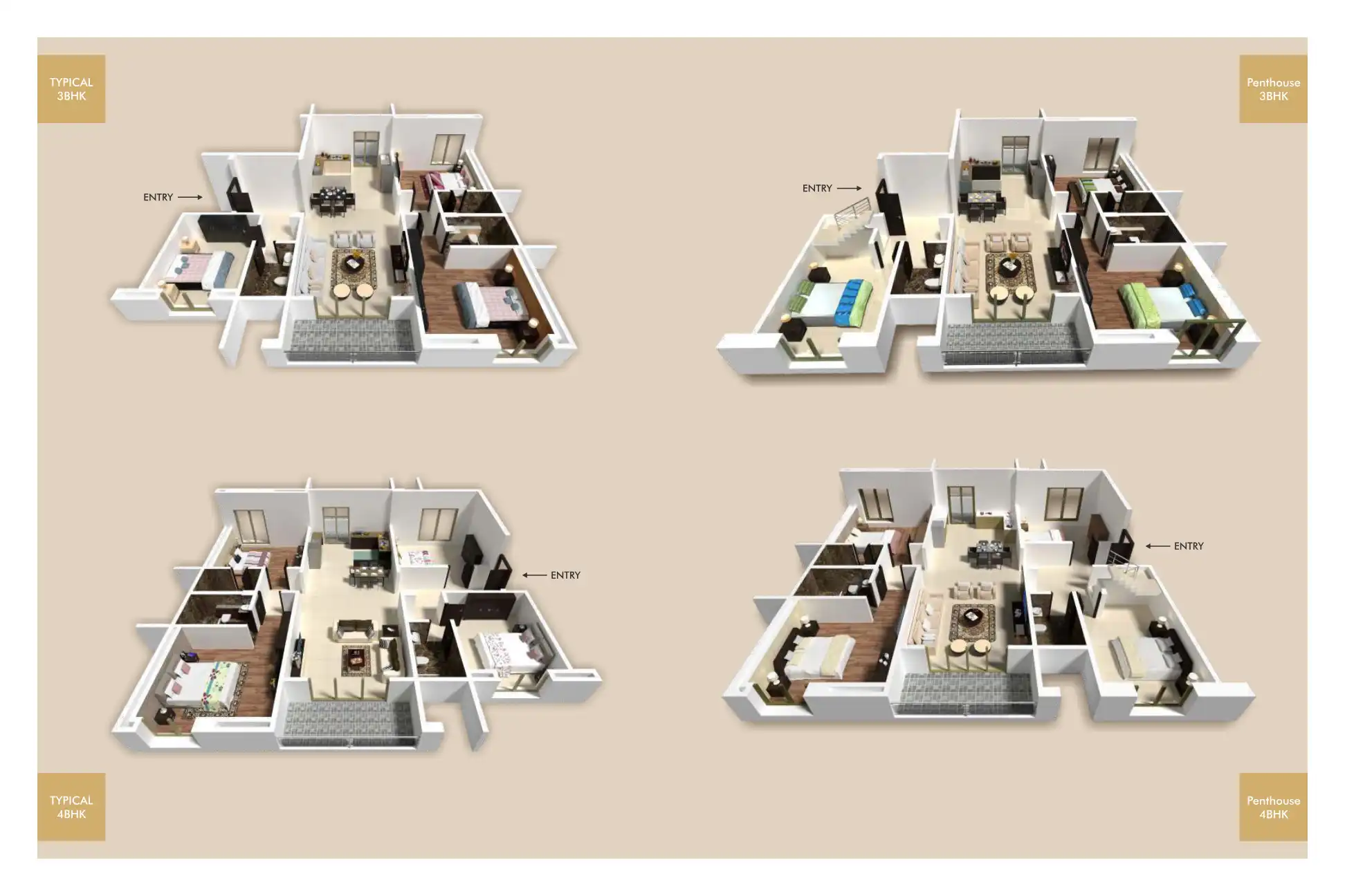 Waters Edge Floor Plans & Layout