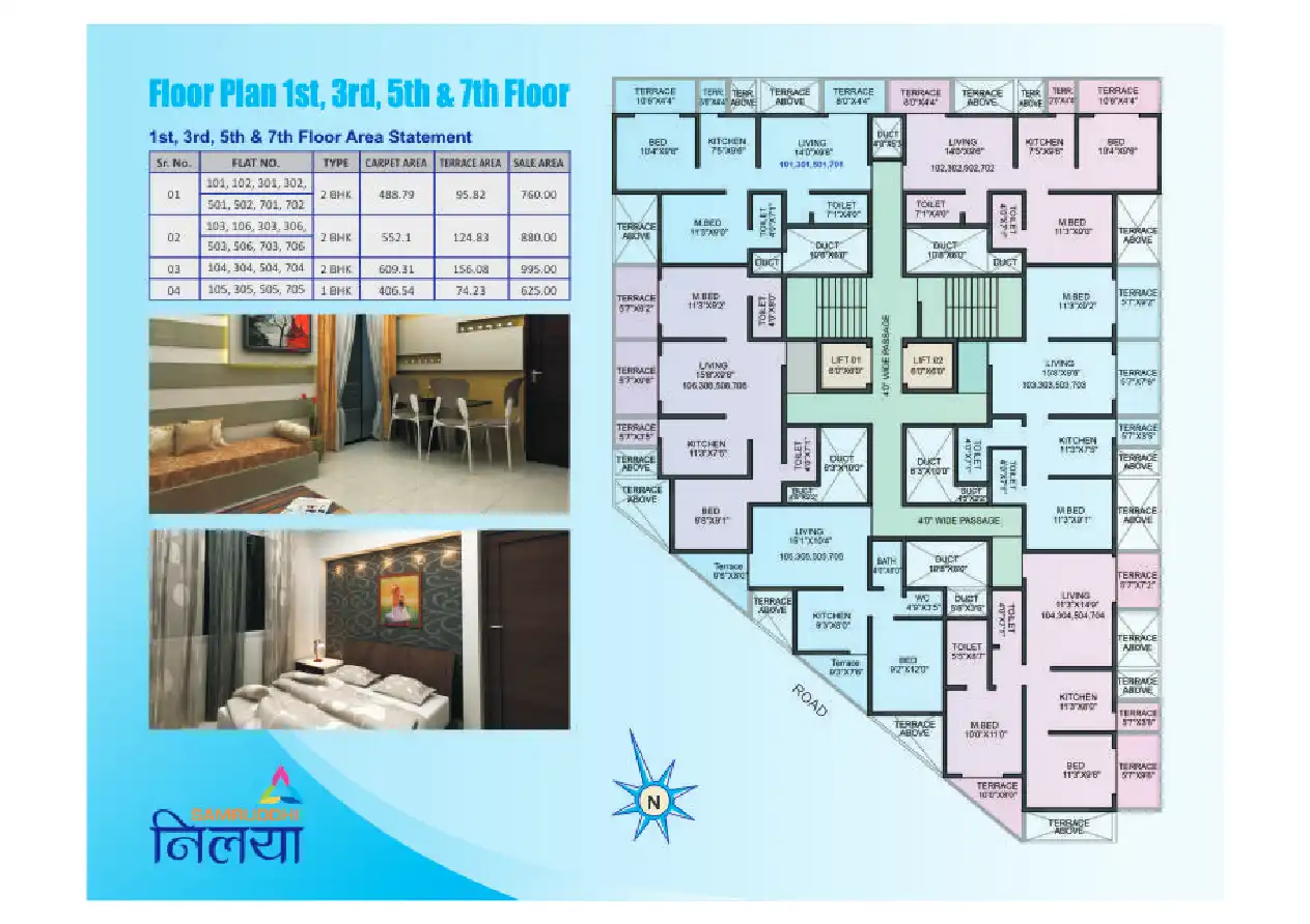 Samruddhi Nilaya Floor Plans & Layout