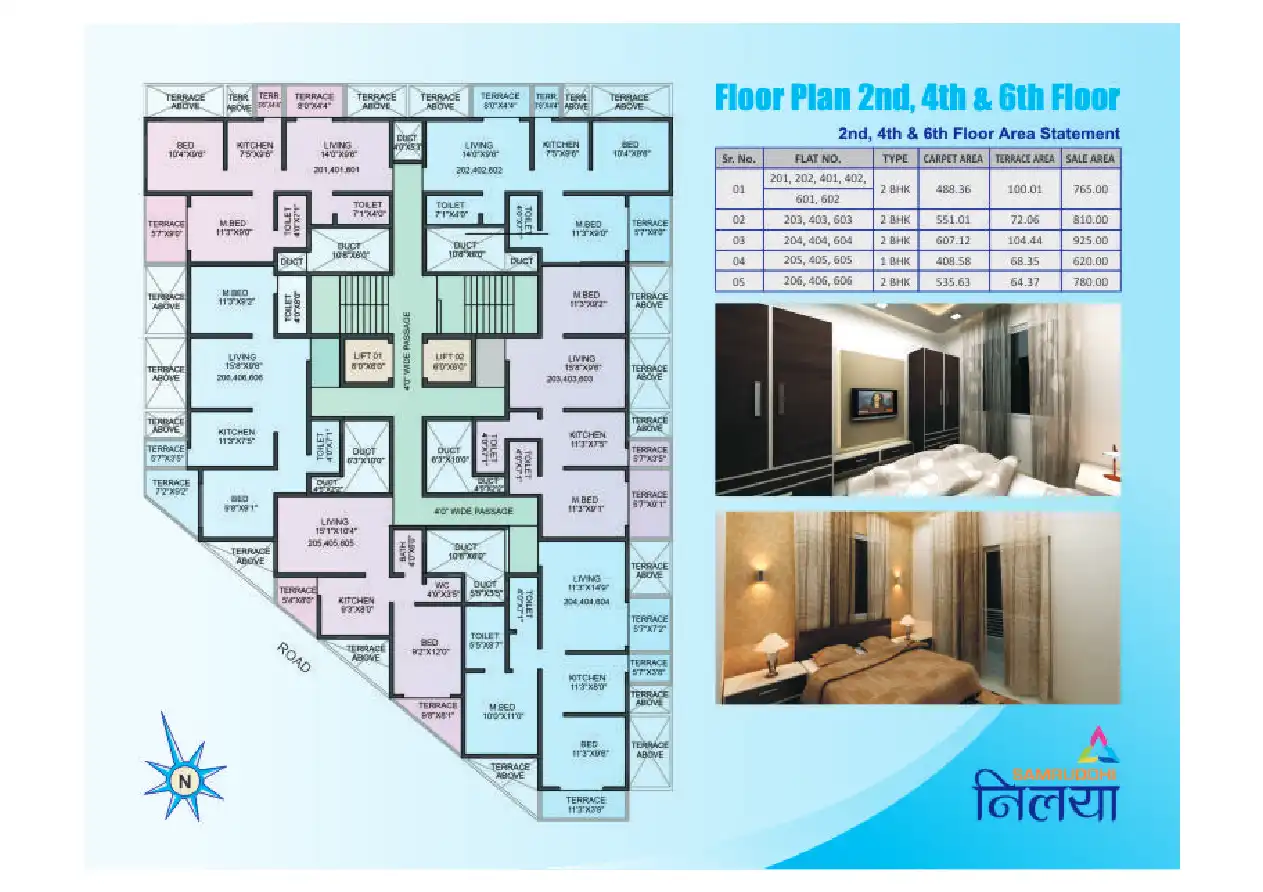Samruddhi Nilaya Floor Plans & Layout