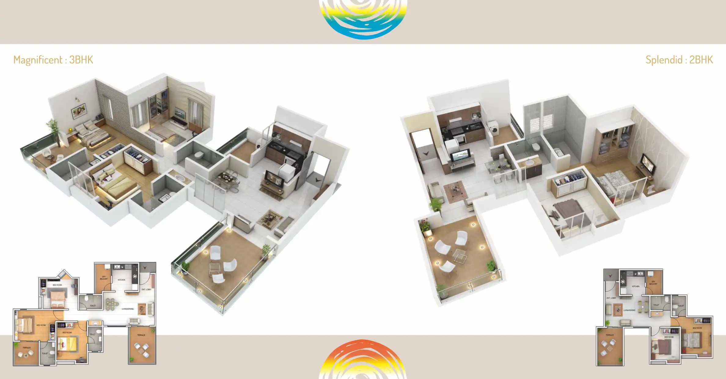 Karan Suncoast Floor Plans & Layout