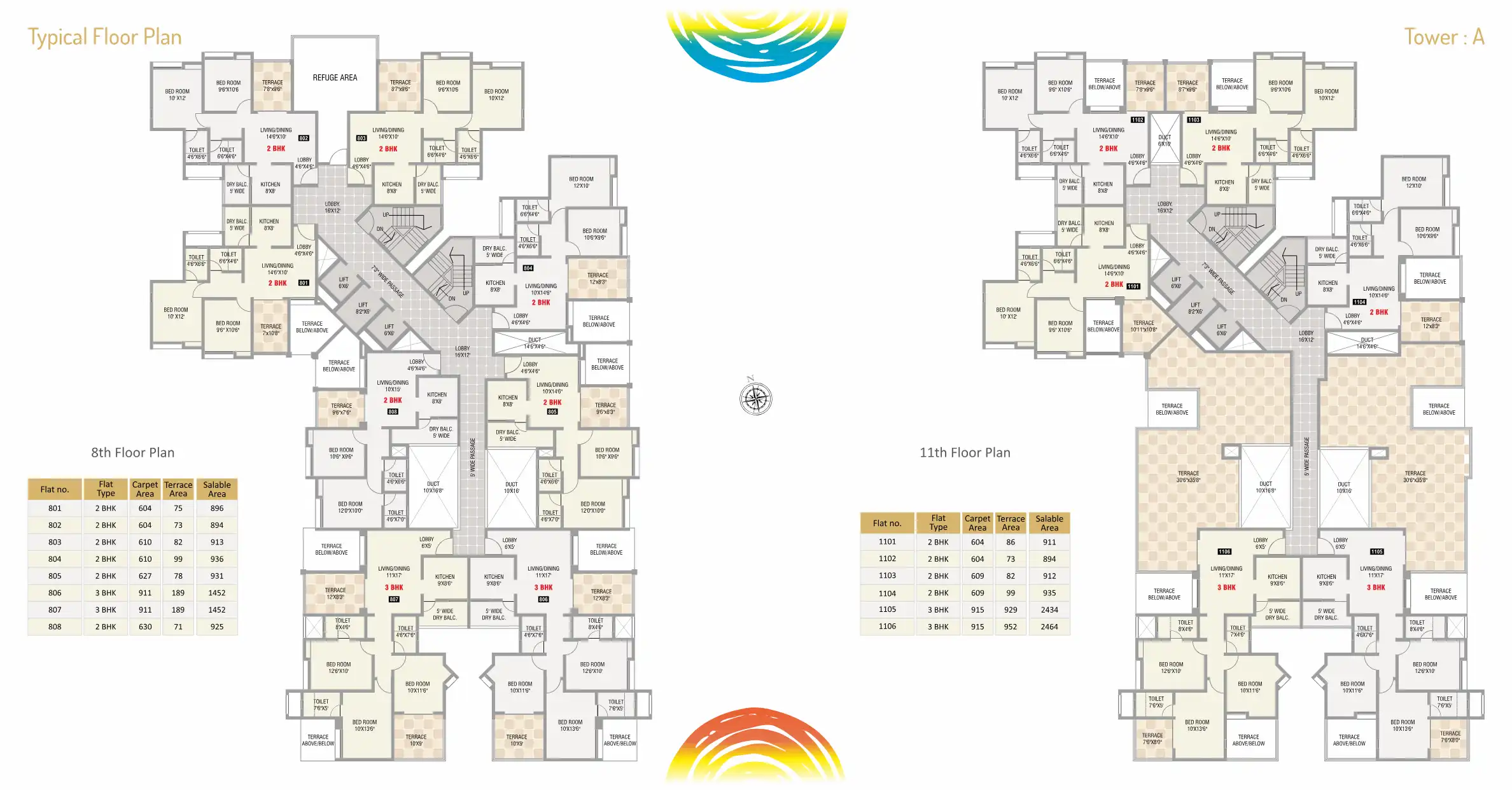 Karan Suncoast Floor Plans & Layout