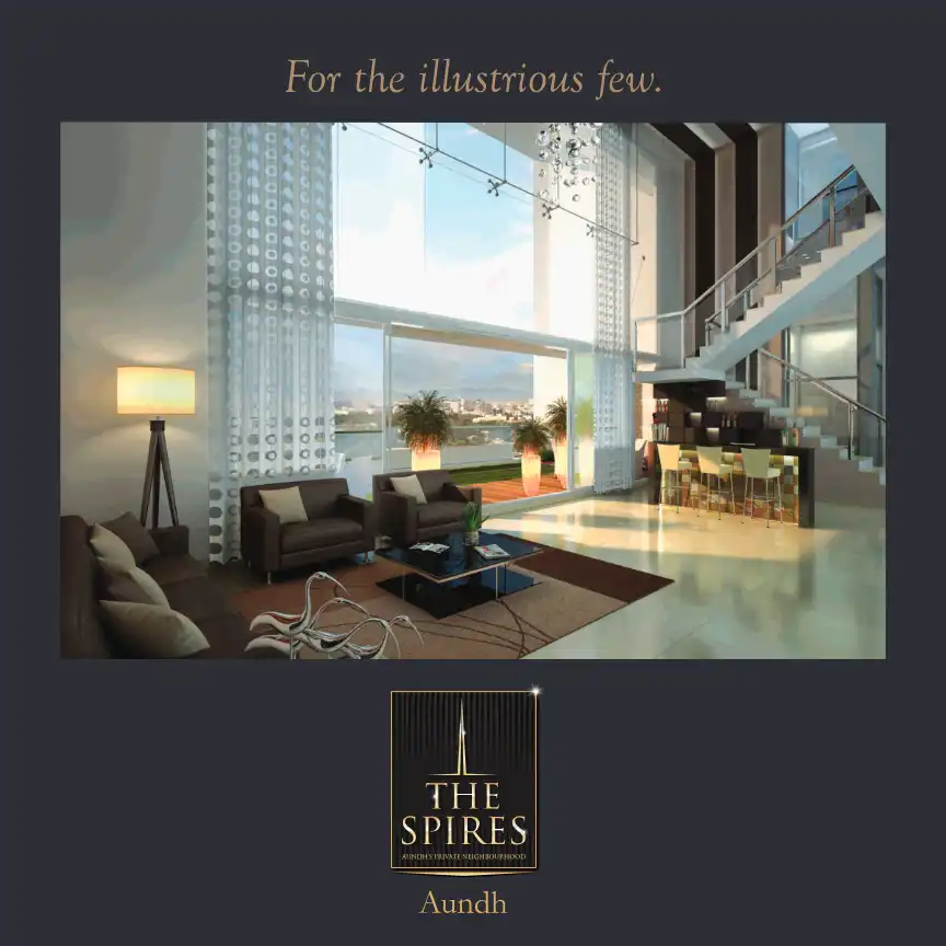 The Spires project blurred background