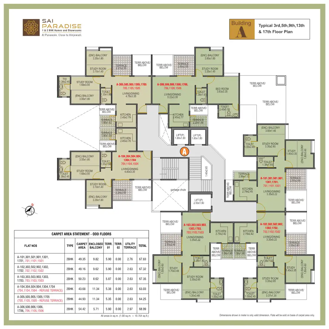 Sai Paradise Floor Plans & Layout