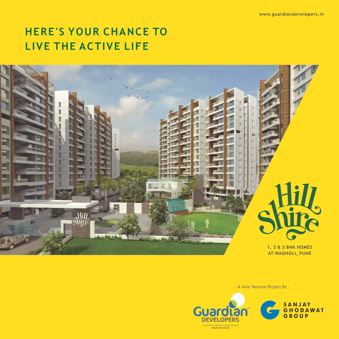 Hill Shire project blurred background