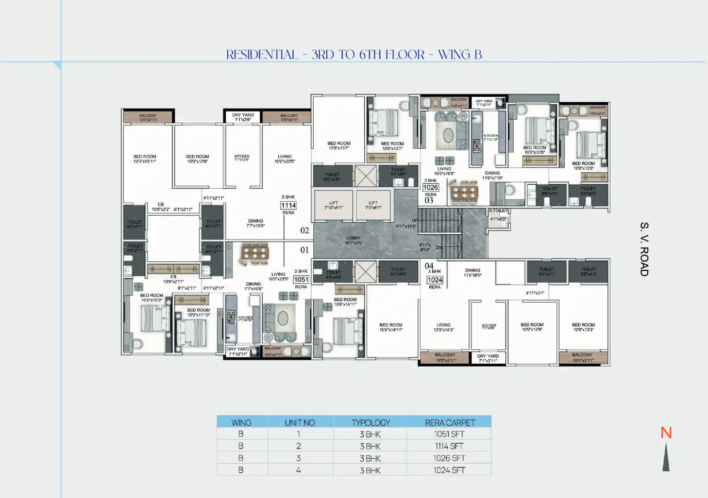 Prerana Floor Plans & Layout