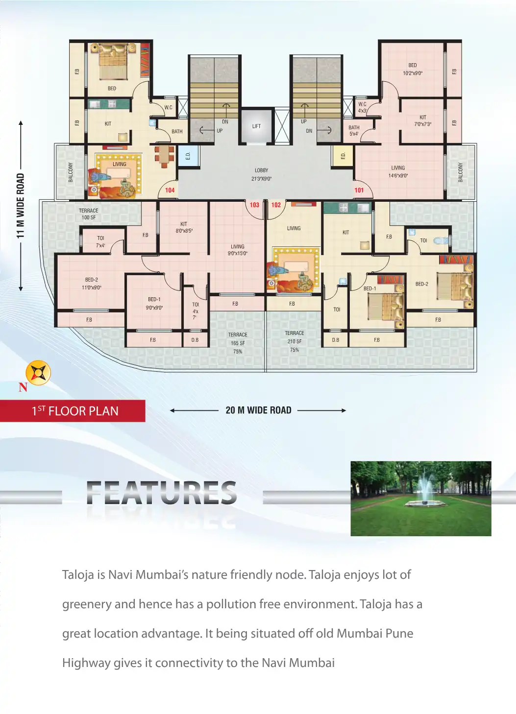 Ekadanta Floor Plans & Layout