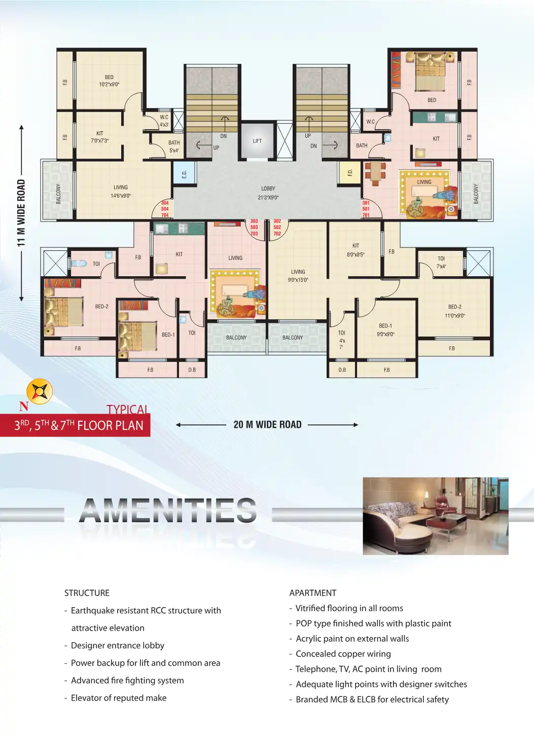 Ekadanta Floor Plans & Layout