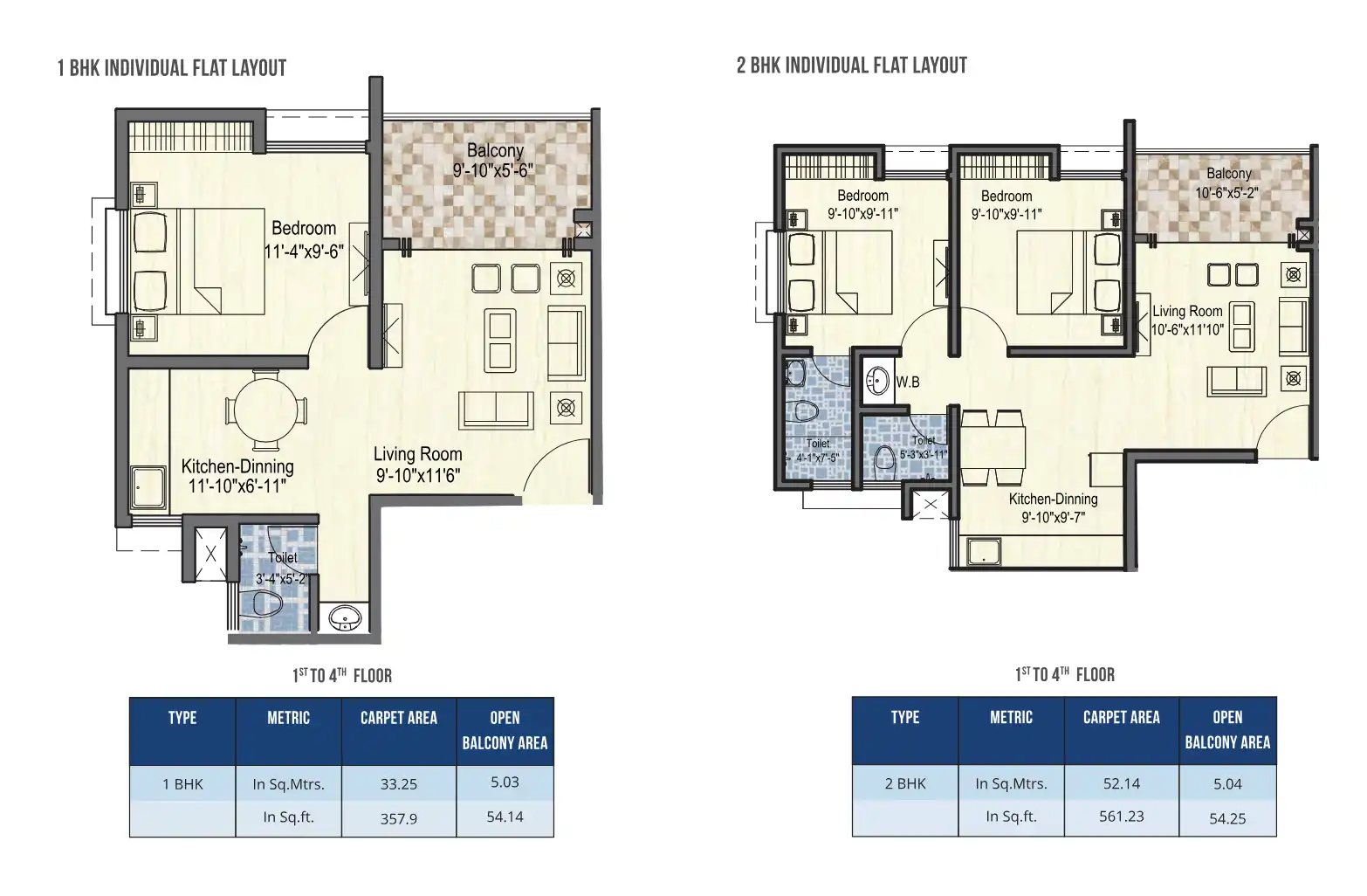 Unnati Floor Plans & Layout