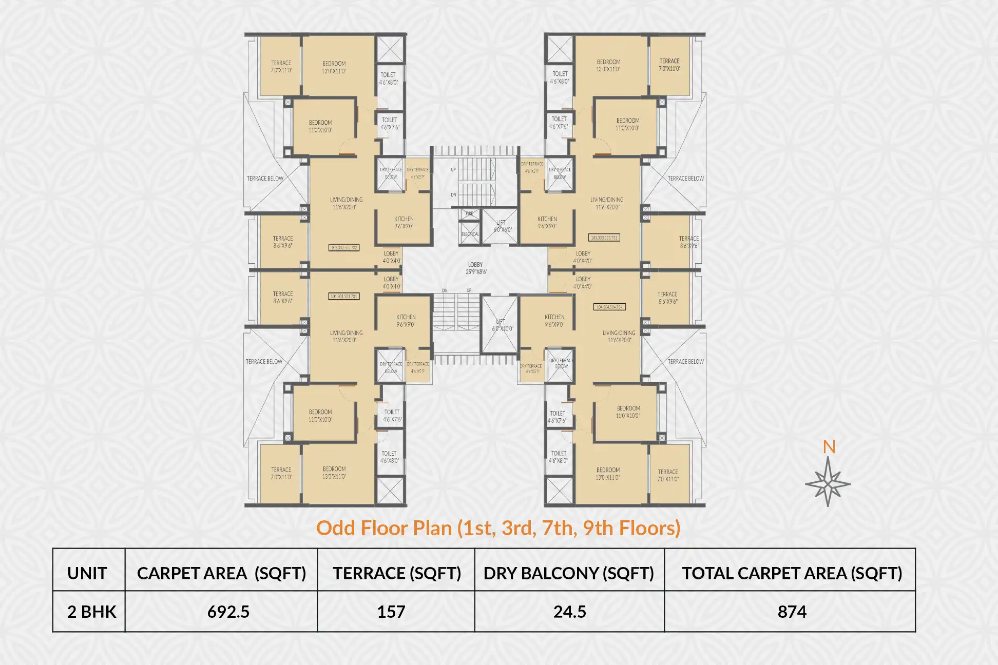 Voski Emerald Floor Plans & Layout