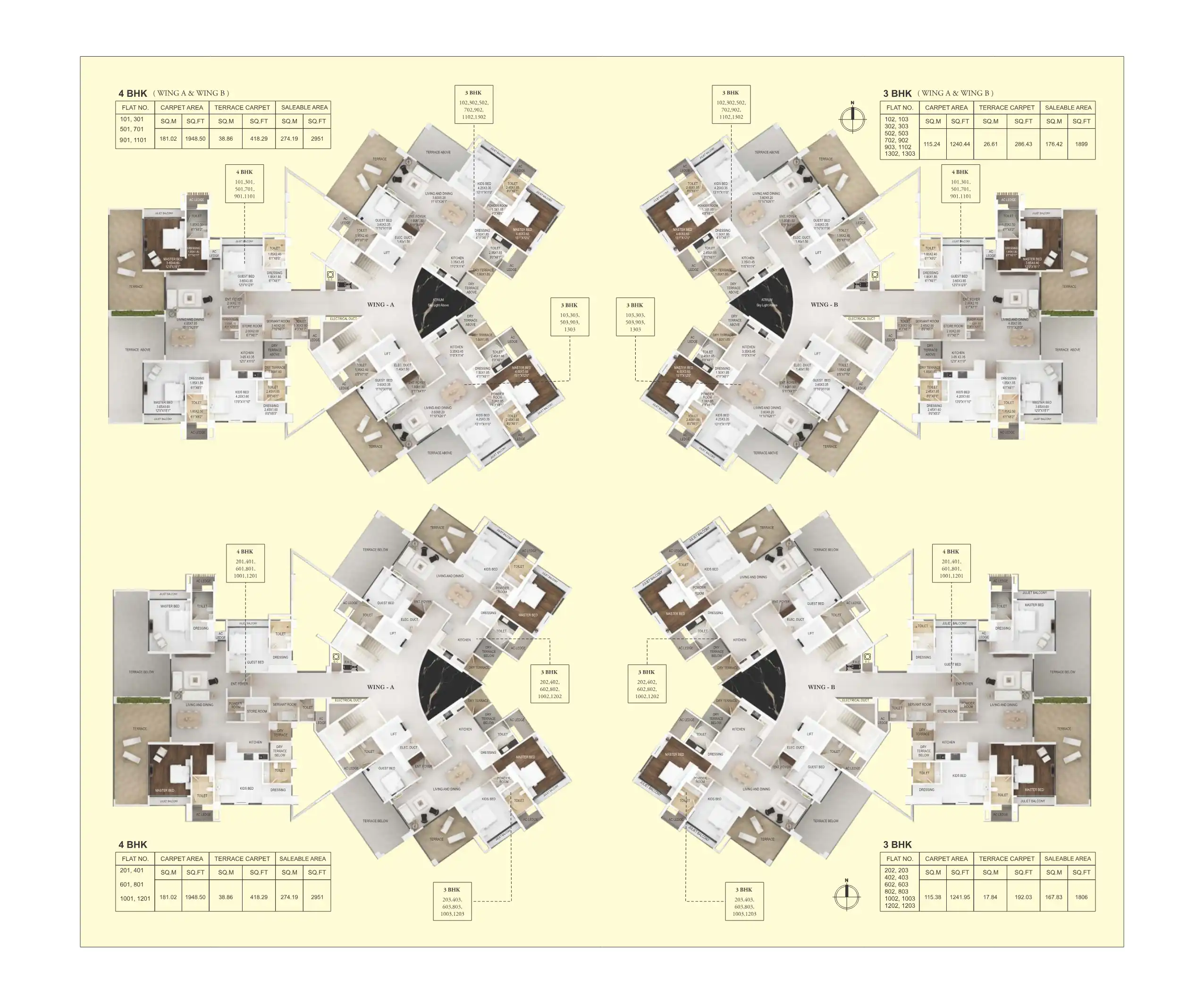 Swarnavilas Floor Plans & Layout