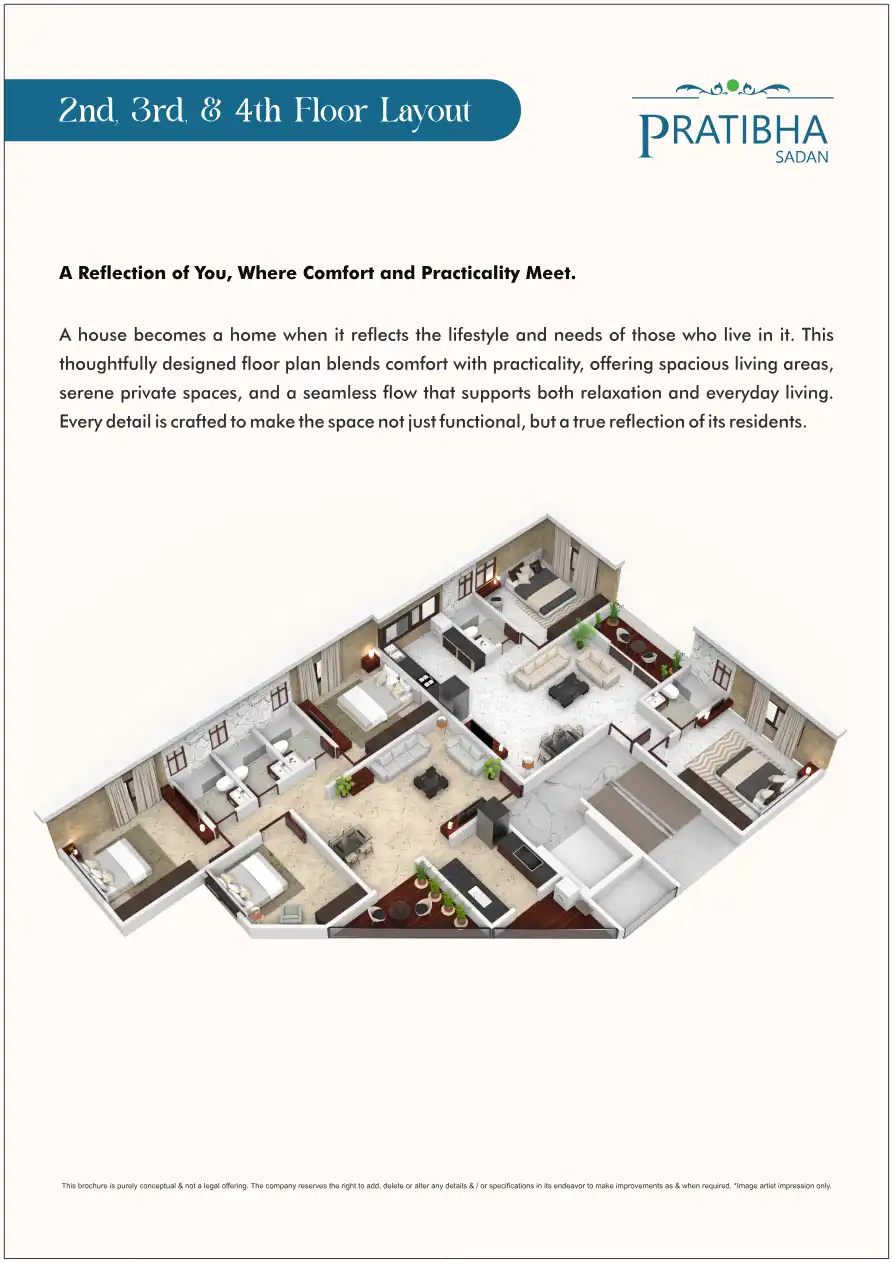 Pratibha Sadan CO. OP. Hsg. Soc. Floor Plans & Layout