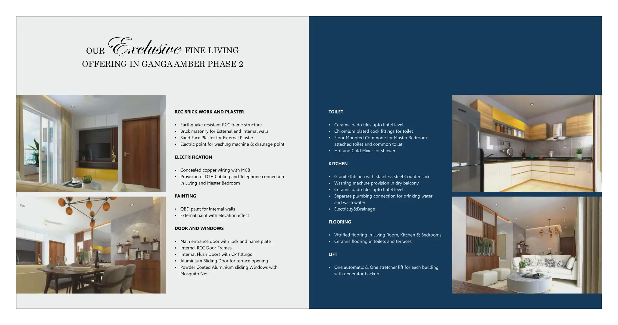 Ganga Amber Floor Plans & Layout