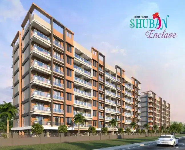 Shuban Enclave project blurred background