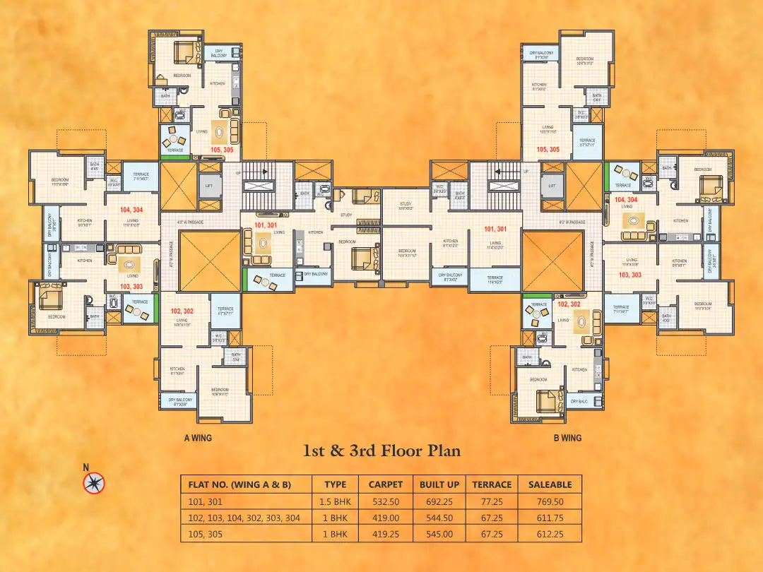 Anika Enclave Floor Plans & Layout